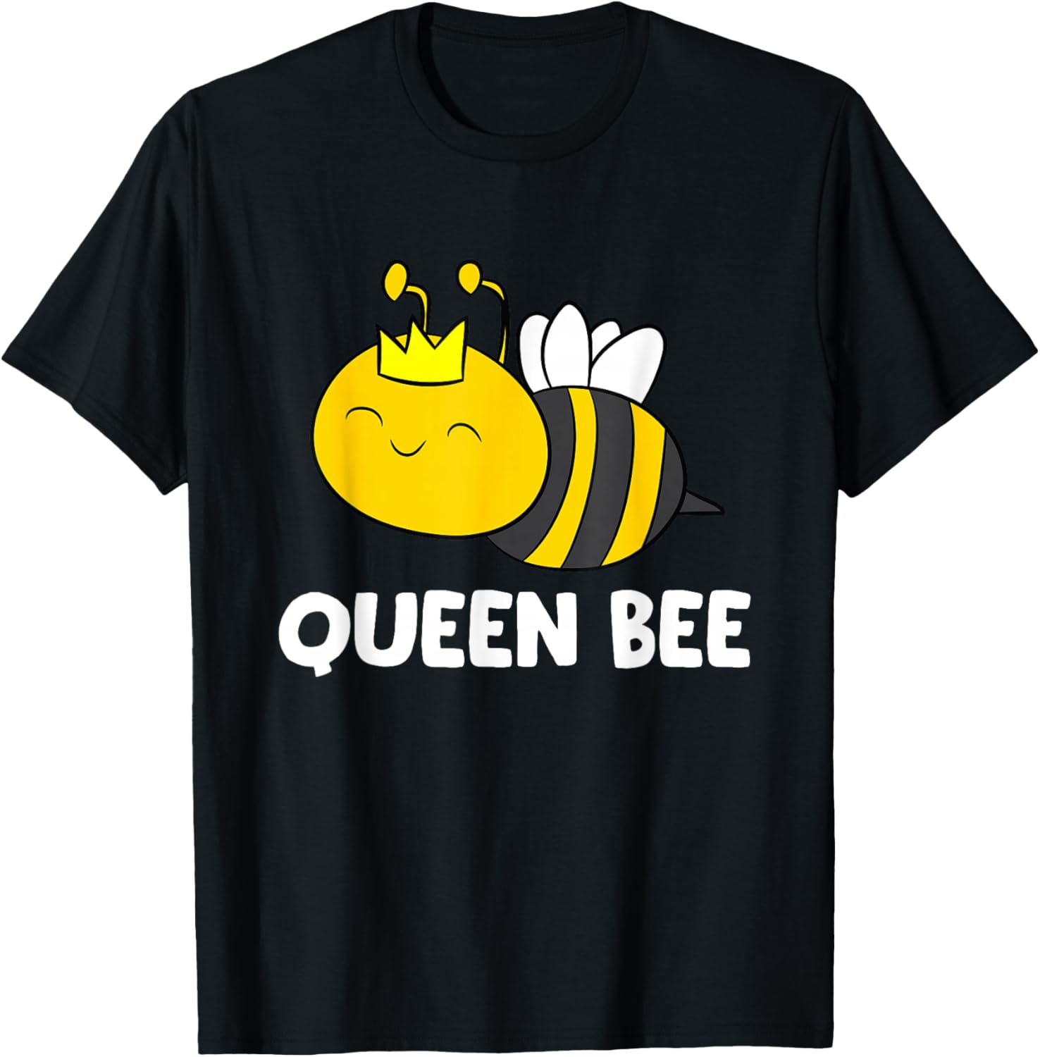 Queen Bee Love Bees Beekeeper Beekeeping T-Shirt - T-Shirt | Black
