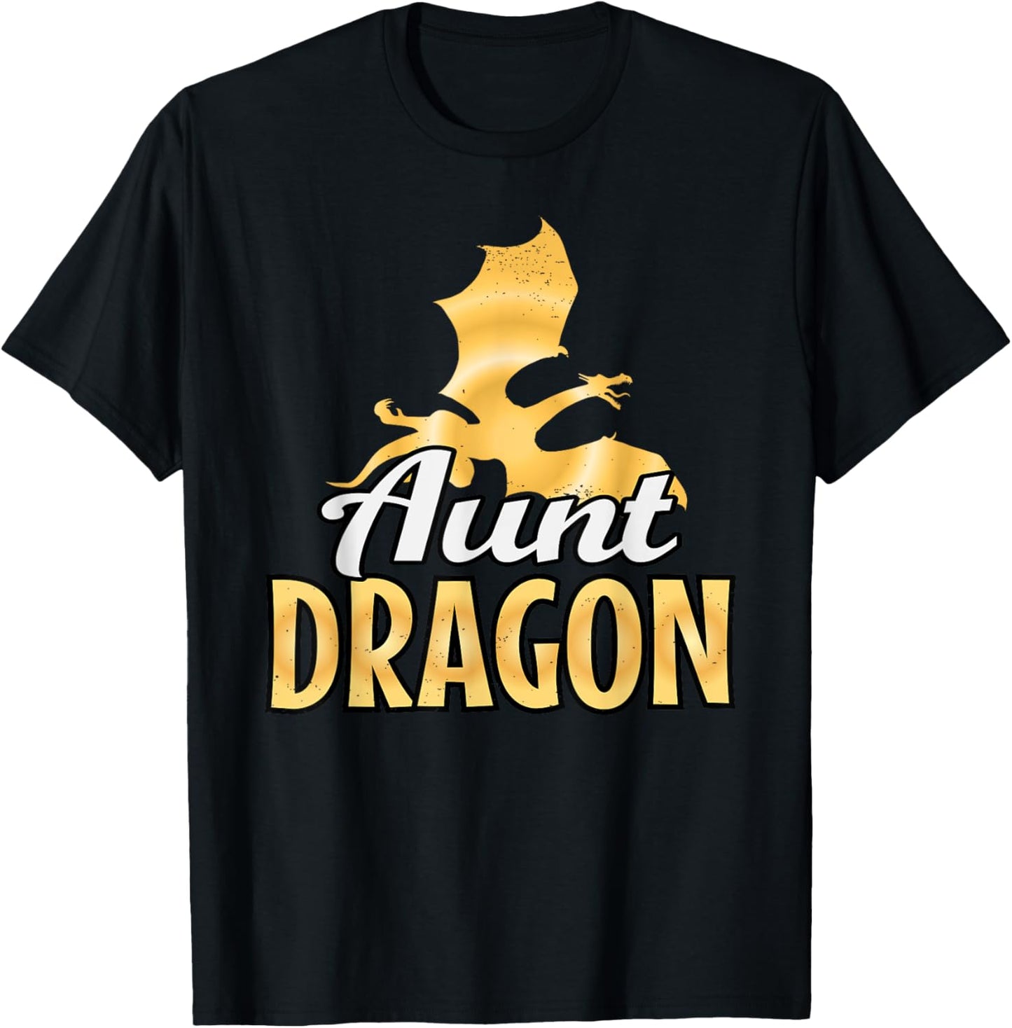Aunt Dragon Lover T-Shirt - T-Shirt | Black