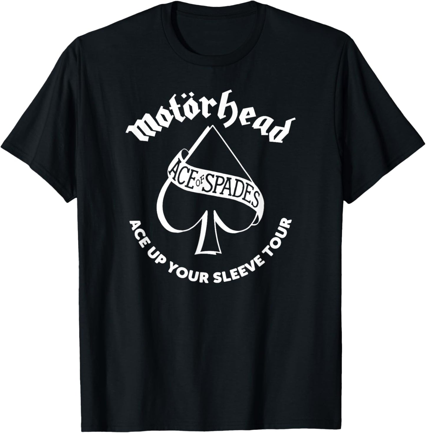 Motörhead – Ace Up Your Sleeve Tour 80 T-Shirt - T-Shirt | Black