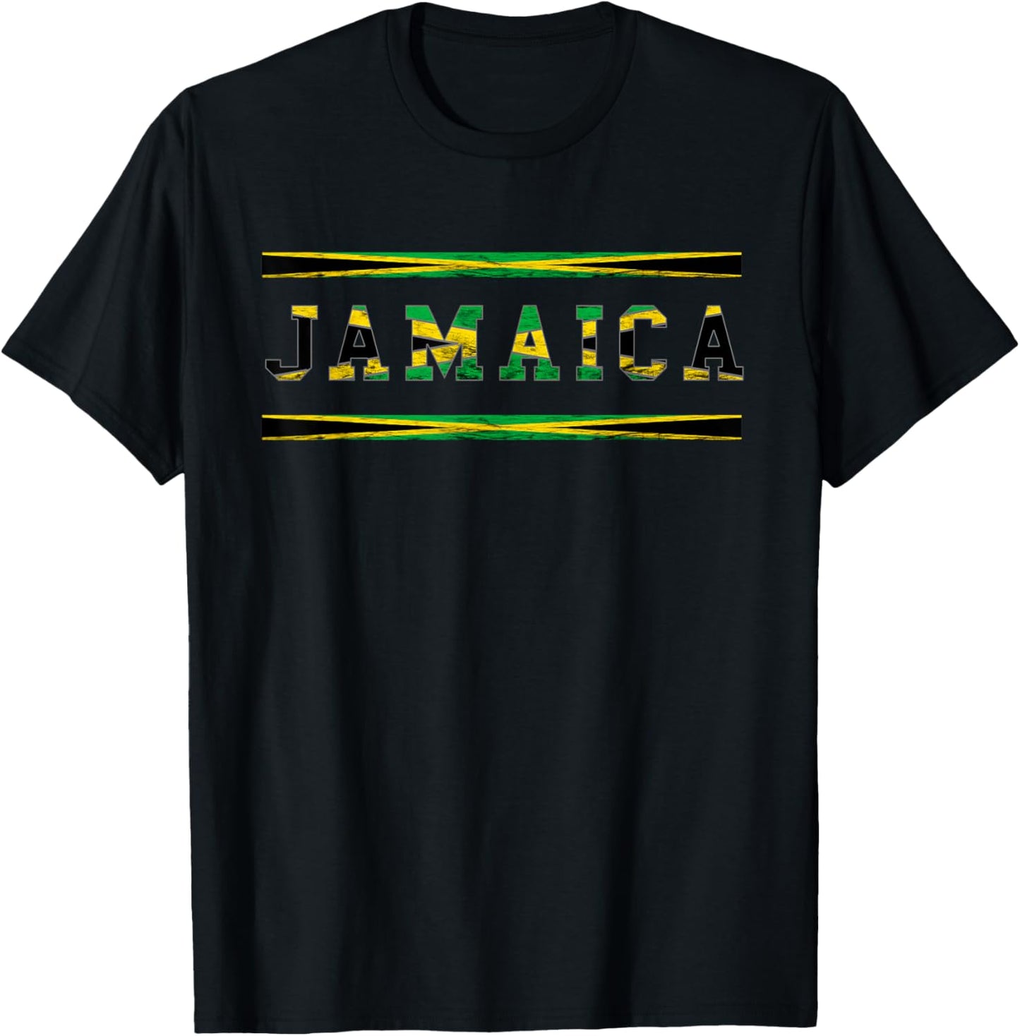 Jamaica Vacation Jamaican Flag Travel Jamaica Vacation T-Shirt - T-Shirt | Black