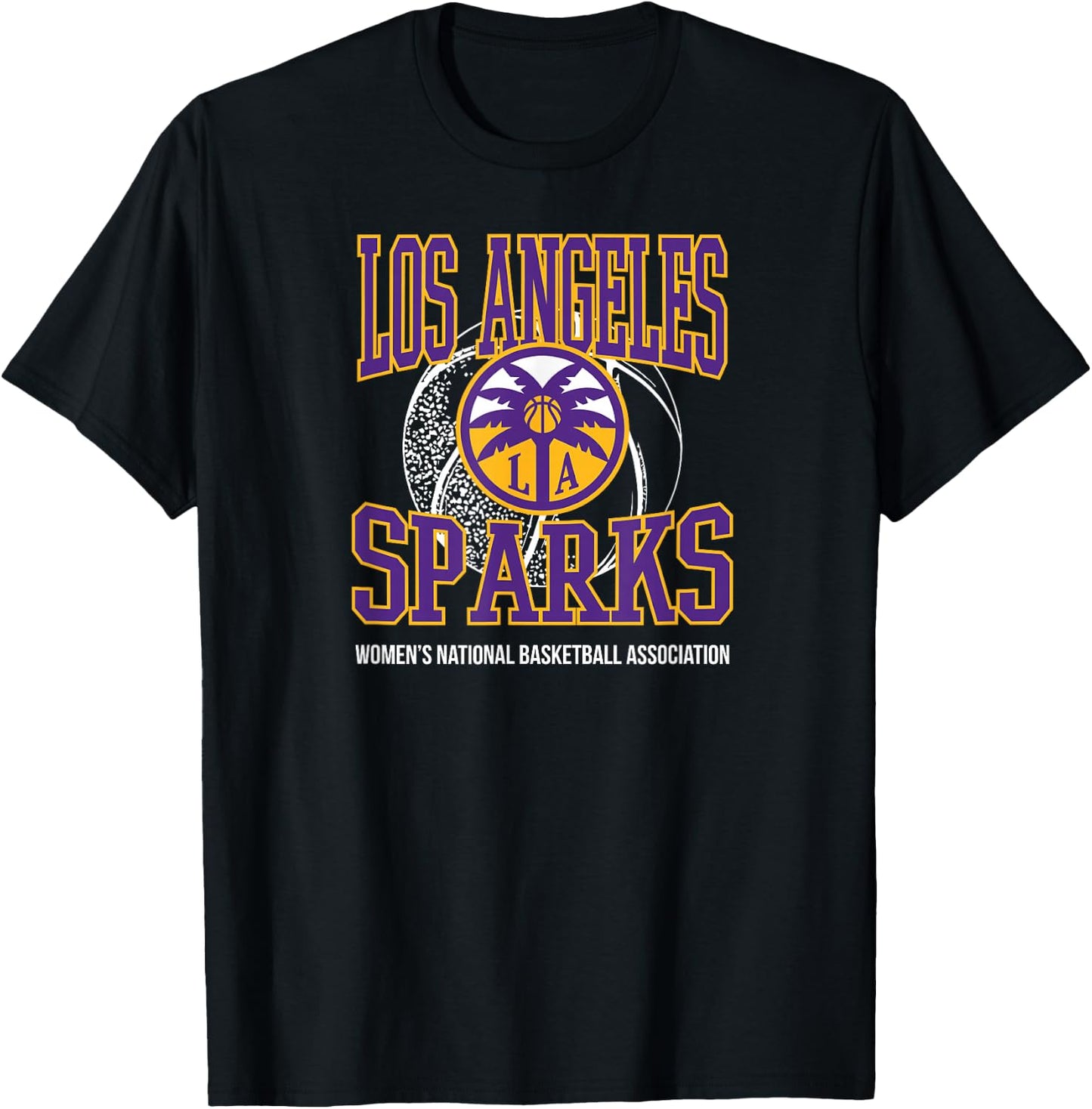 WNBA Los Angeles Sparks Home Court Midtown T-Shirt - T-Shirt | Black