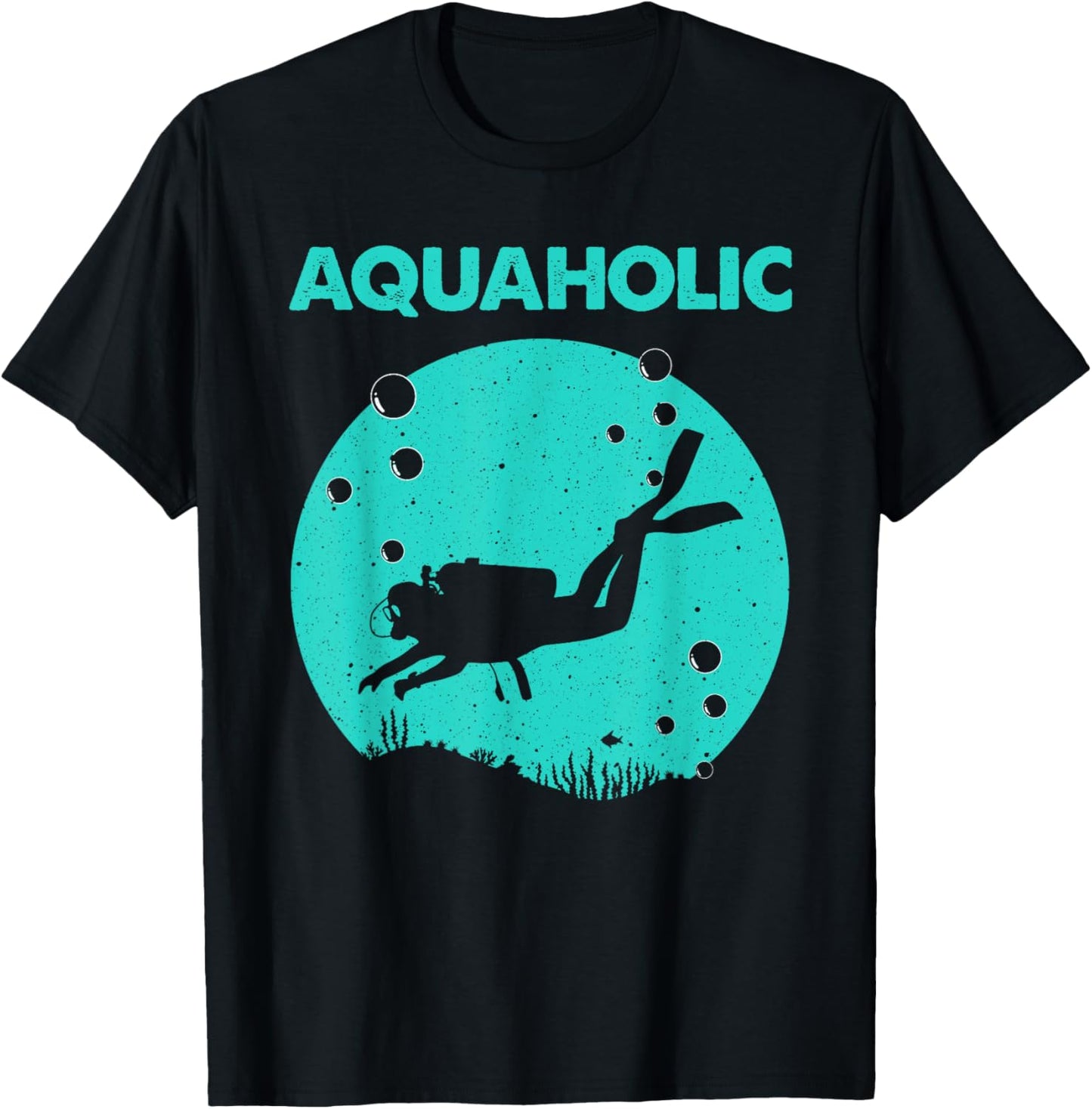 Cool Scuba Diving Themed Design Women Scuba Dive T-Shirt - T-Shirt | Black
