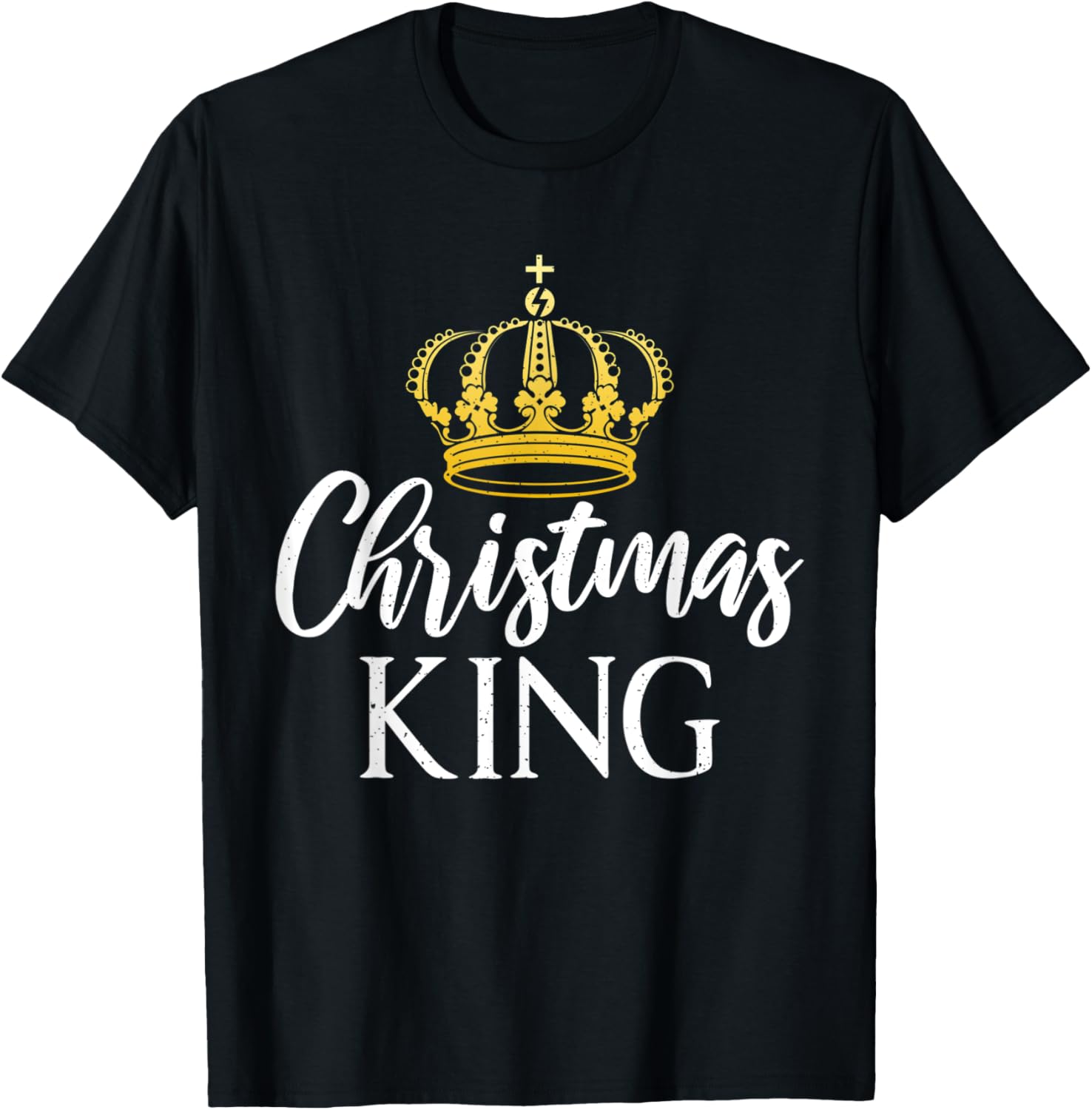 Christmas King Xmas Christmas T-Shirt - T-Shirt | Black