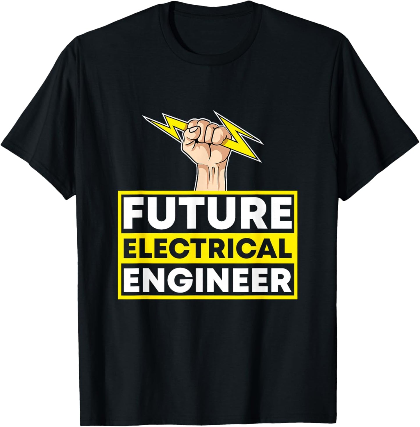Future Electrical Engineer Electrical Engineering T-Shirt - T-Shirt | Black