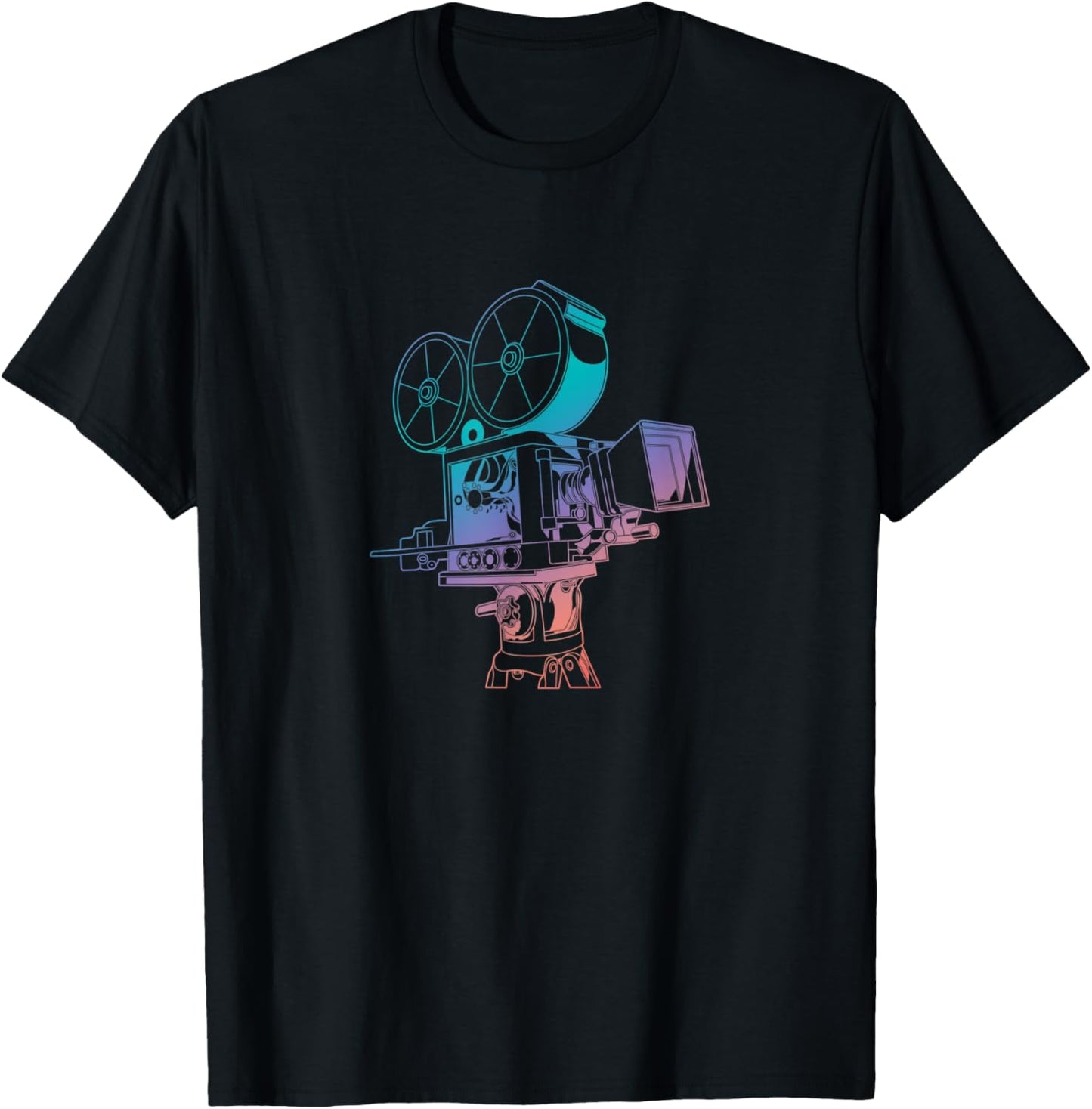 Camerawoman Filmmaker Videographer Camera Operator T-Shirt - T-Shirt | Black