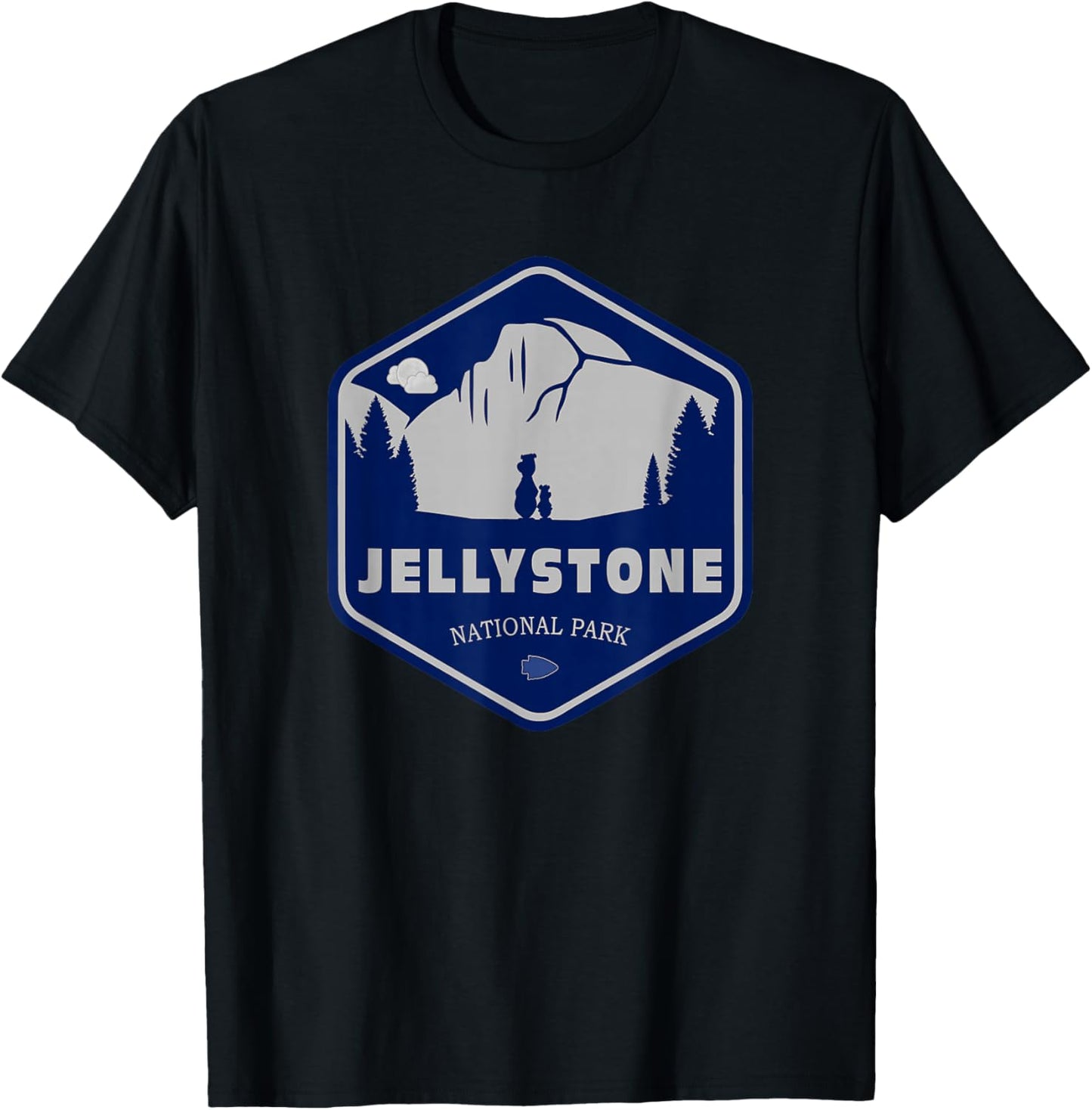 Jellystone National Park | Funny Classic Cartoon T-Shirt - T-Shirt | Black