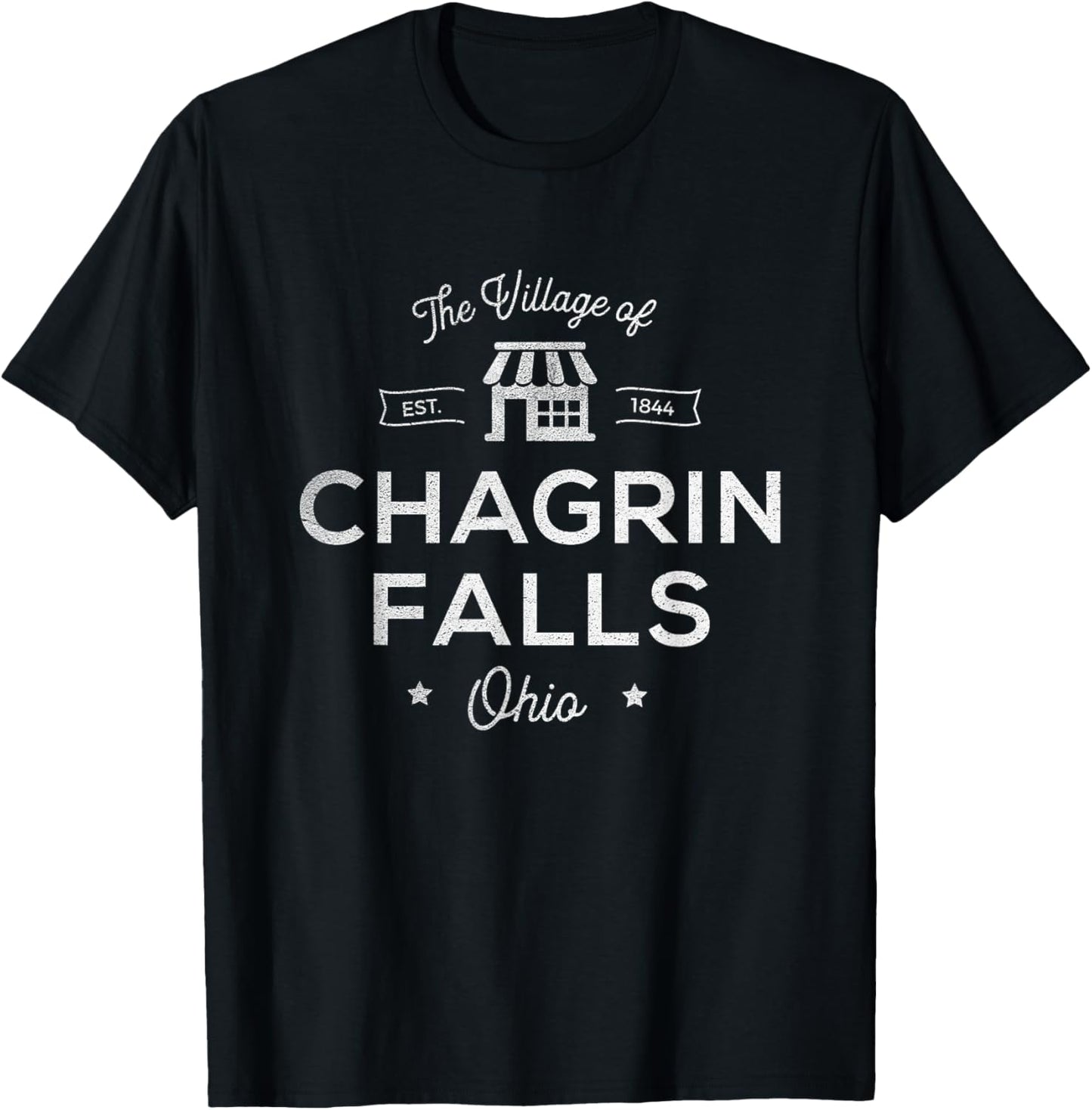 Chagrin Falls Ohio T-Shirt - T-Shirt | Black