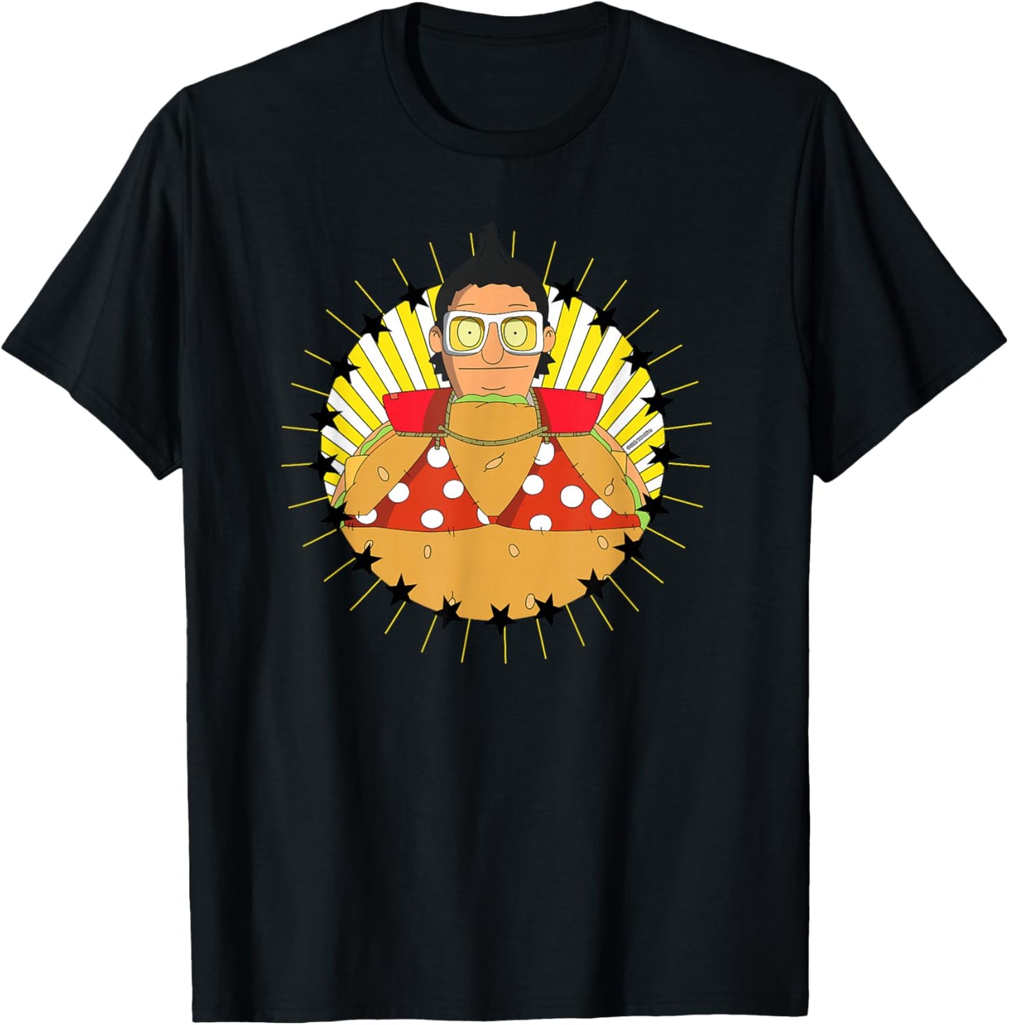 The Bob’s Burgers Movie Gene Belcher T-Shirt - T-Shirt | Black