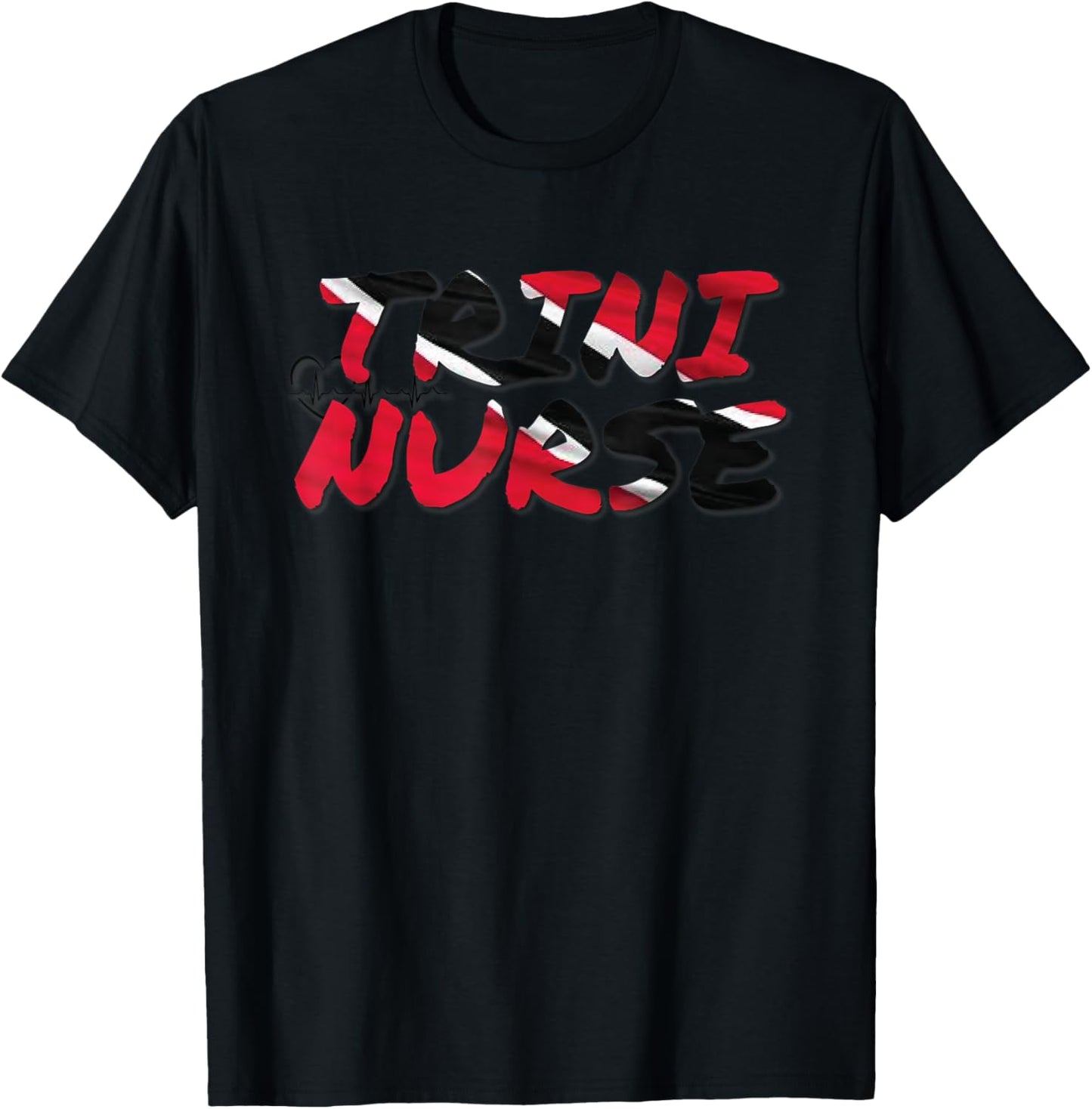 Trinidad and Tobago Trini Nurse RN T-Shirt - T-Shirt | Black