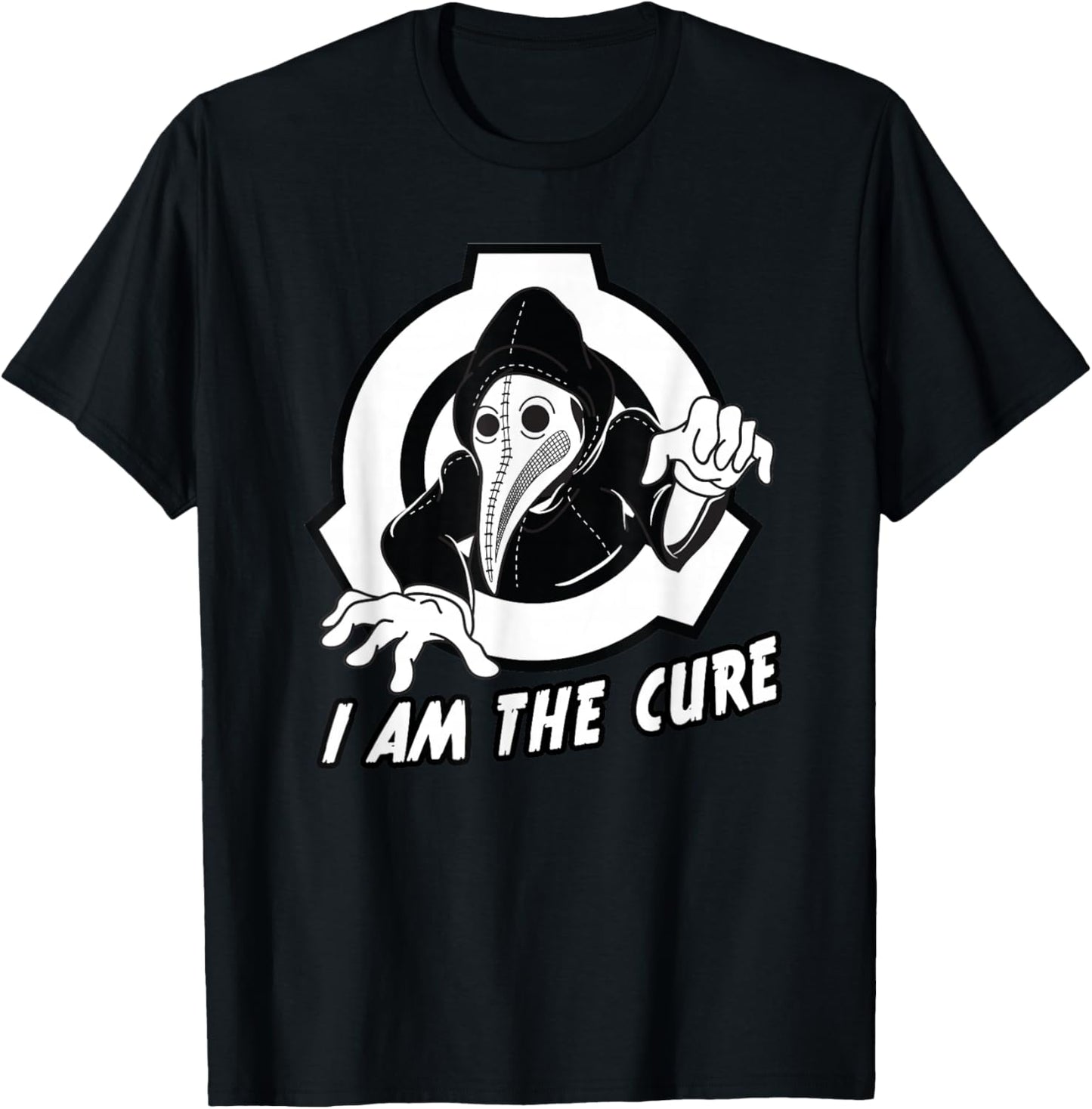 SCP Foundation SCP-049 Plague doctor T-Shirt - T-Shirt | Black