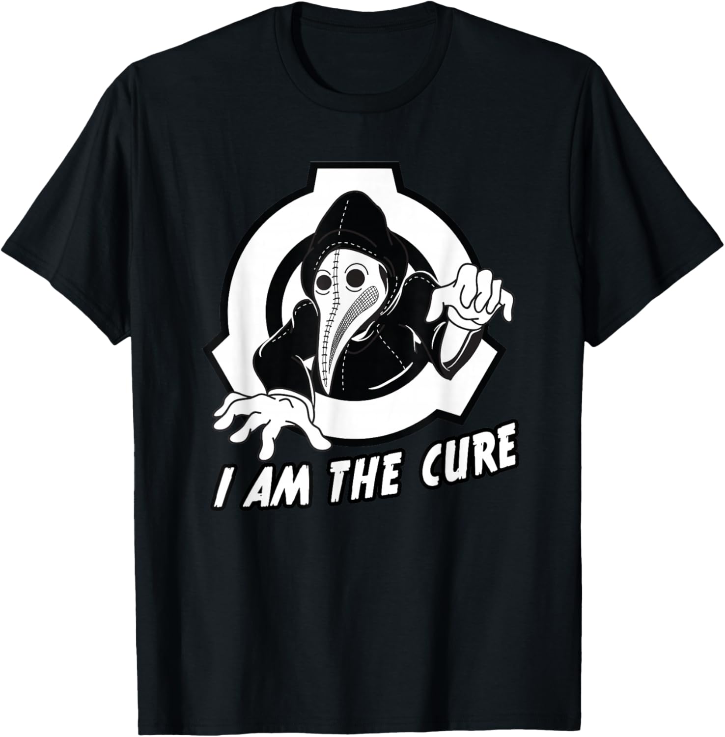 SCP Foundation SCP-049 Plague doctor T-Shirt - T-Shirt | Black
