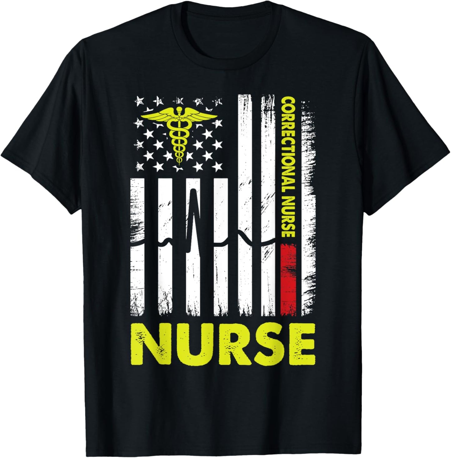 Correctional Nurse T-Shirt - T-Shirt | Black