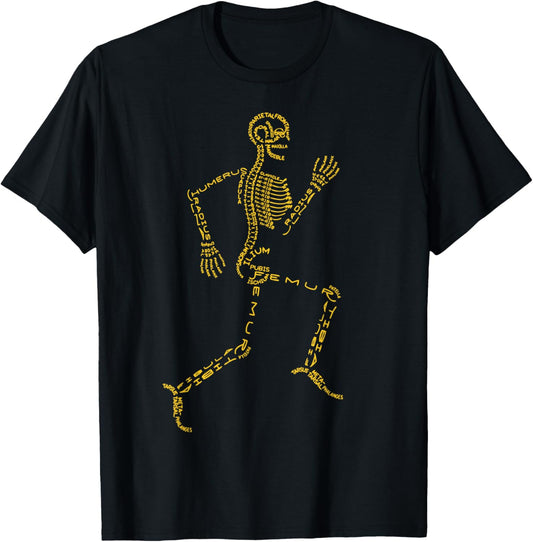 Anatomical Skeleton | Orthopedic Surgeon T-Shirt - T-Shirt | Black