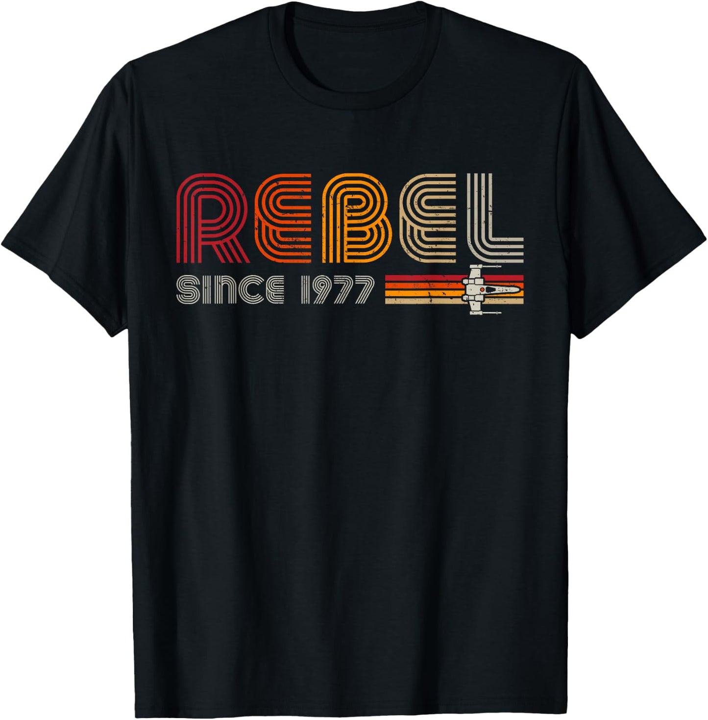 REBEL since 1977 T-Shirt - T-Shirt | Black