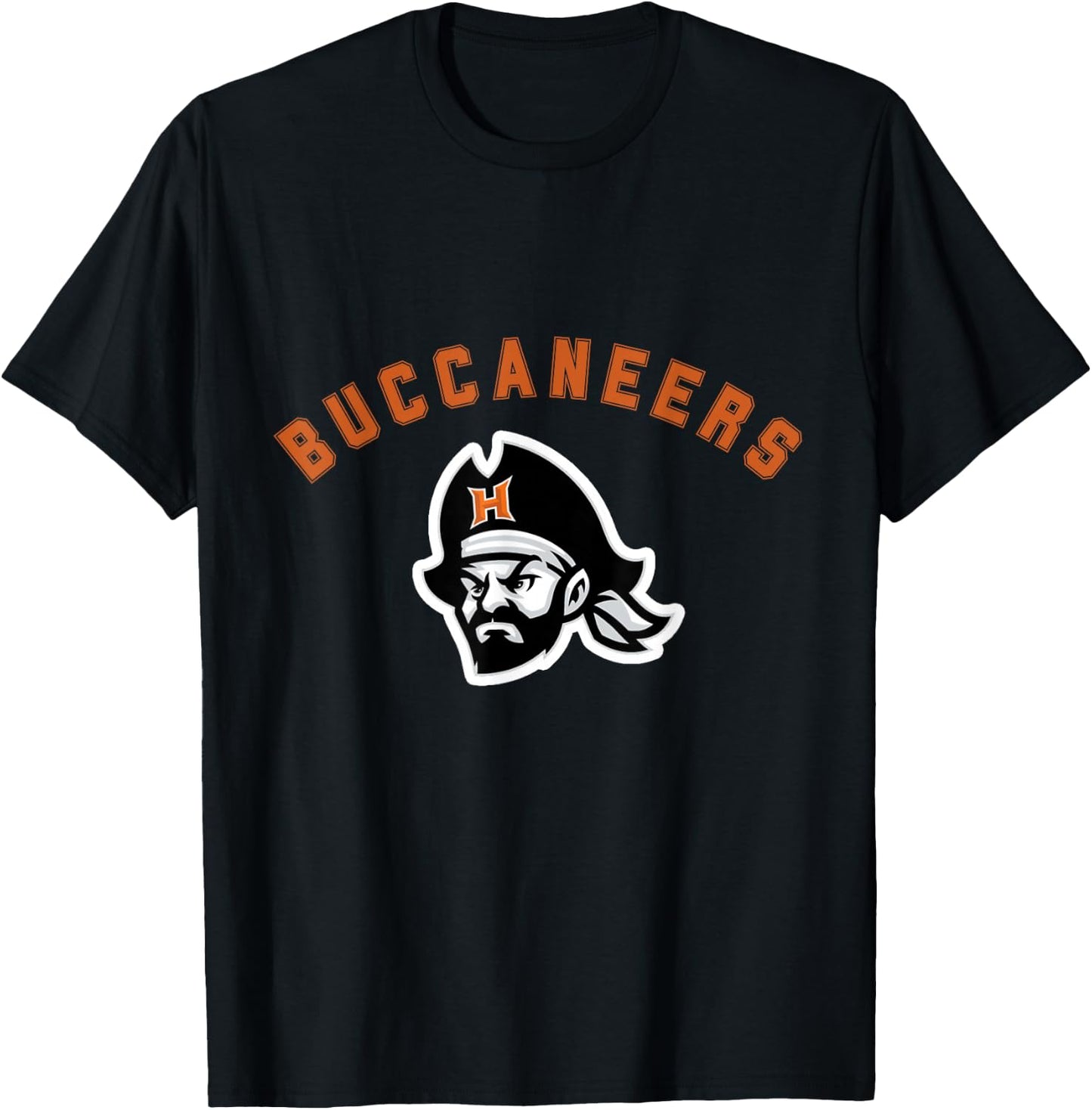 Hoover High Buccaneers Spirit Wear T-Shirt - T-Shirt | Black