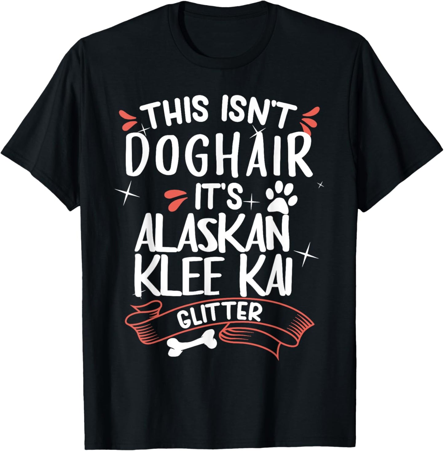 Alaskan Klee Kai Shirt Men Women Dog Mom Dog Lover T-Shirt - T-Shirt | Black