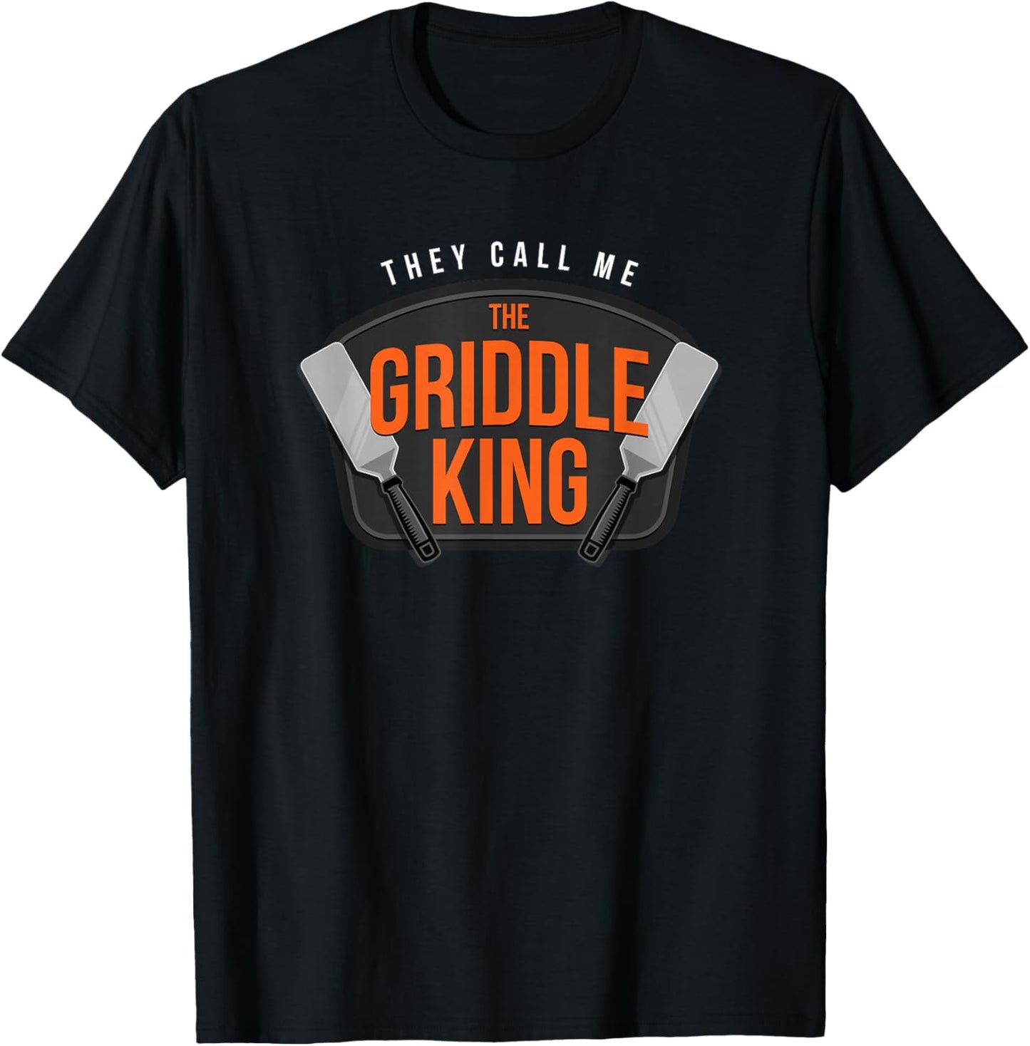 Griddle King T-Shirt - T-Shirt | Black