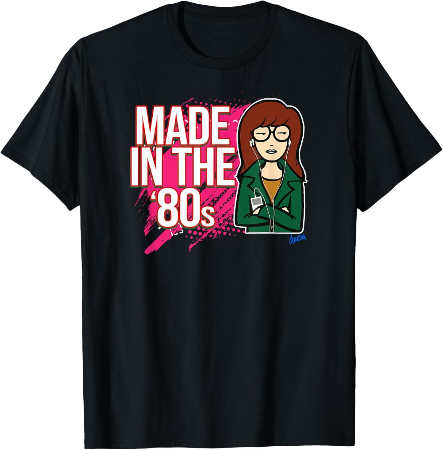 Mademark x Daria - Made in the 80s T-Shirt - T-Shirt | Black
