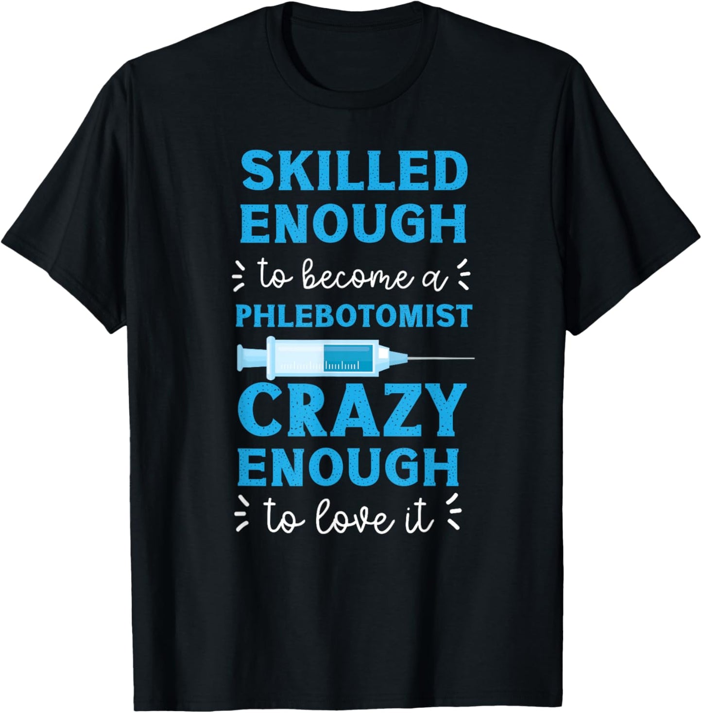 Funny Phlebotomy Lab HS0 Black Men's Classic Fit Short Sleeve T-Shirt - T-Shirt | Black