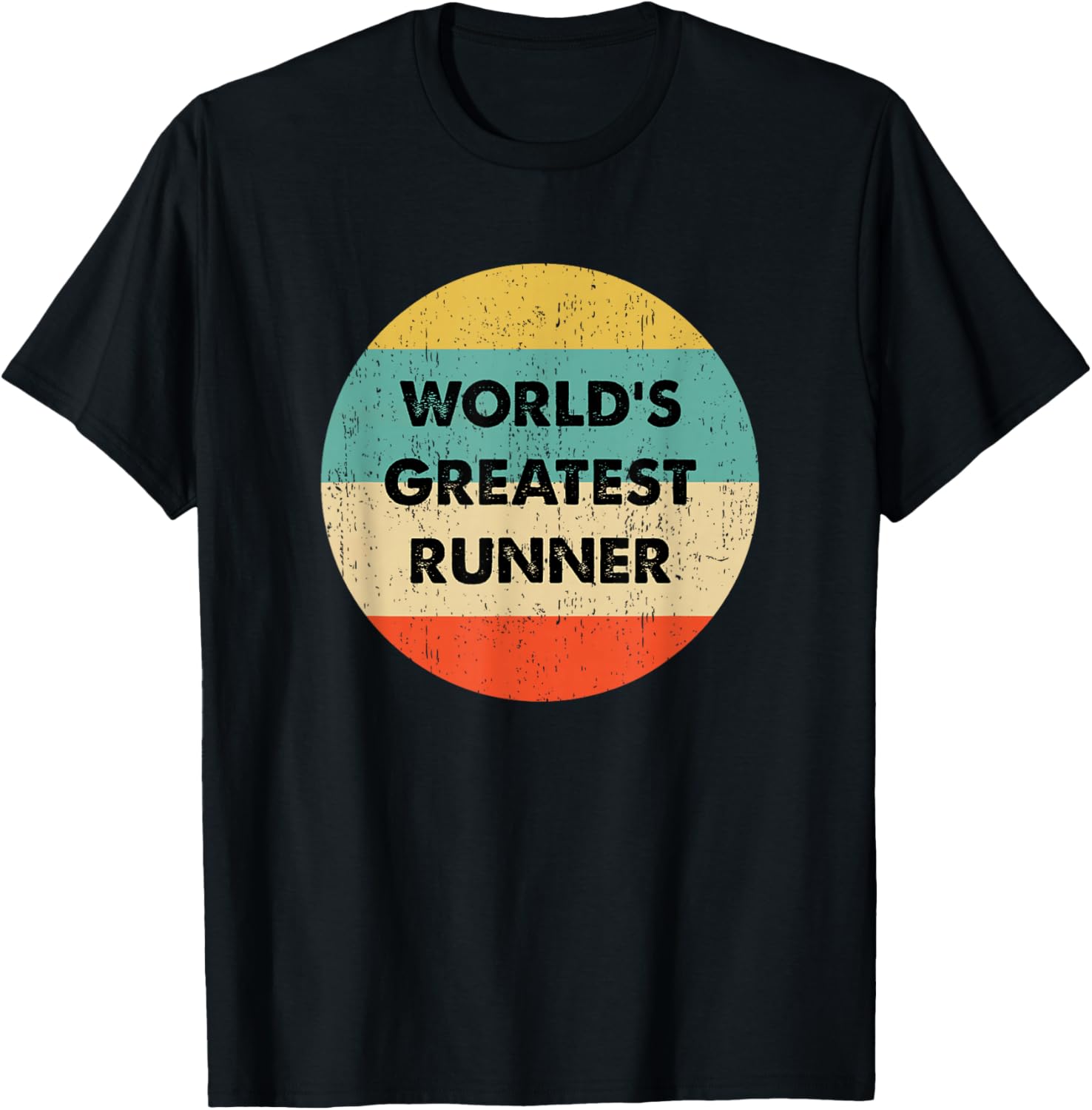 World's Greatest Runner T-Shirt - T-Shirt | Black