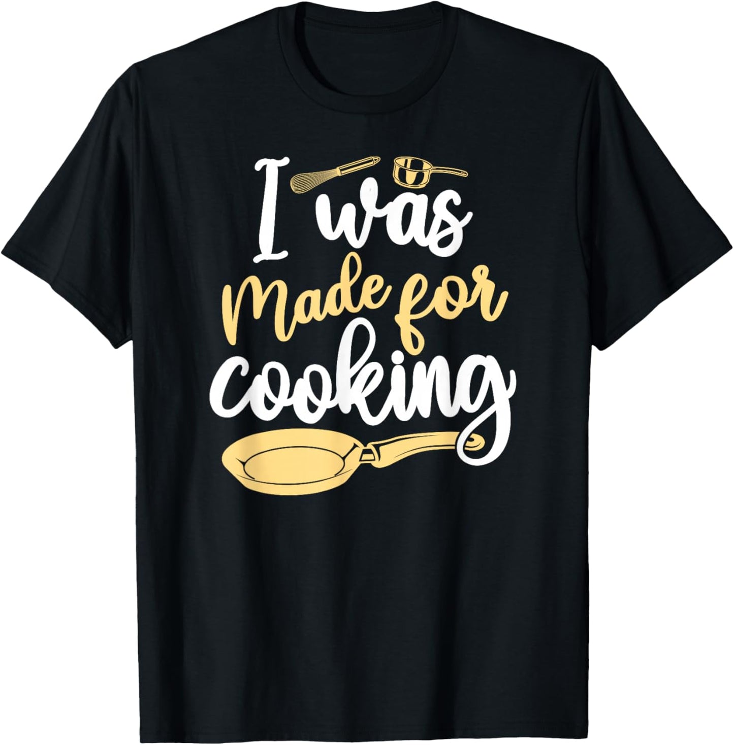 Cooking Cook Kitchen Chef T-Shirt - T-Shirt | Black
