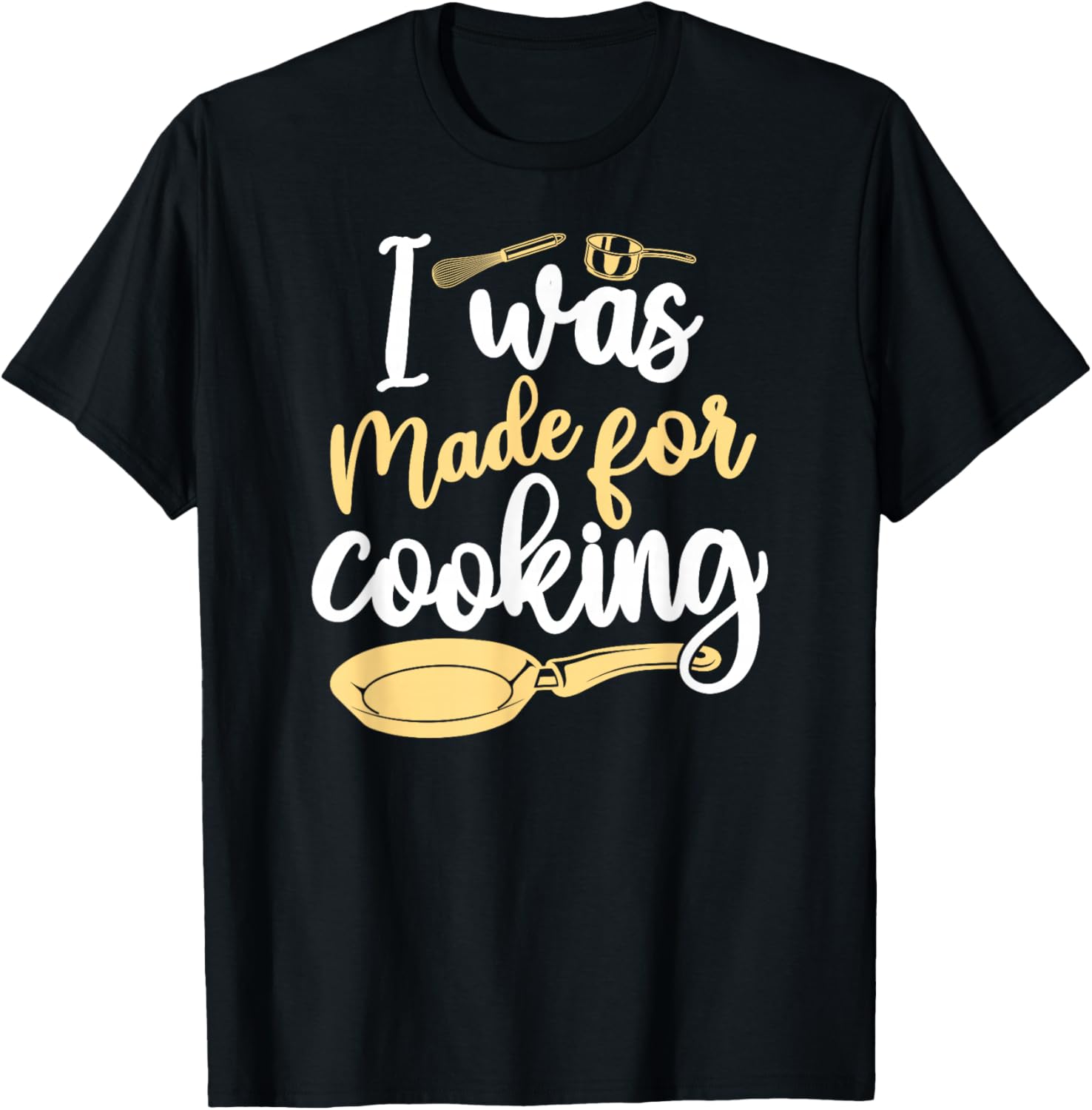 Cooking Cook Kitchen Chef T-Shirt - T-Shirt | Black