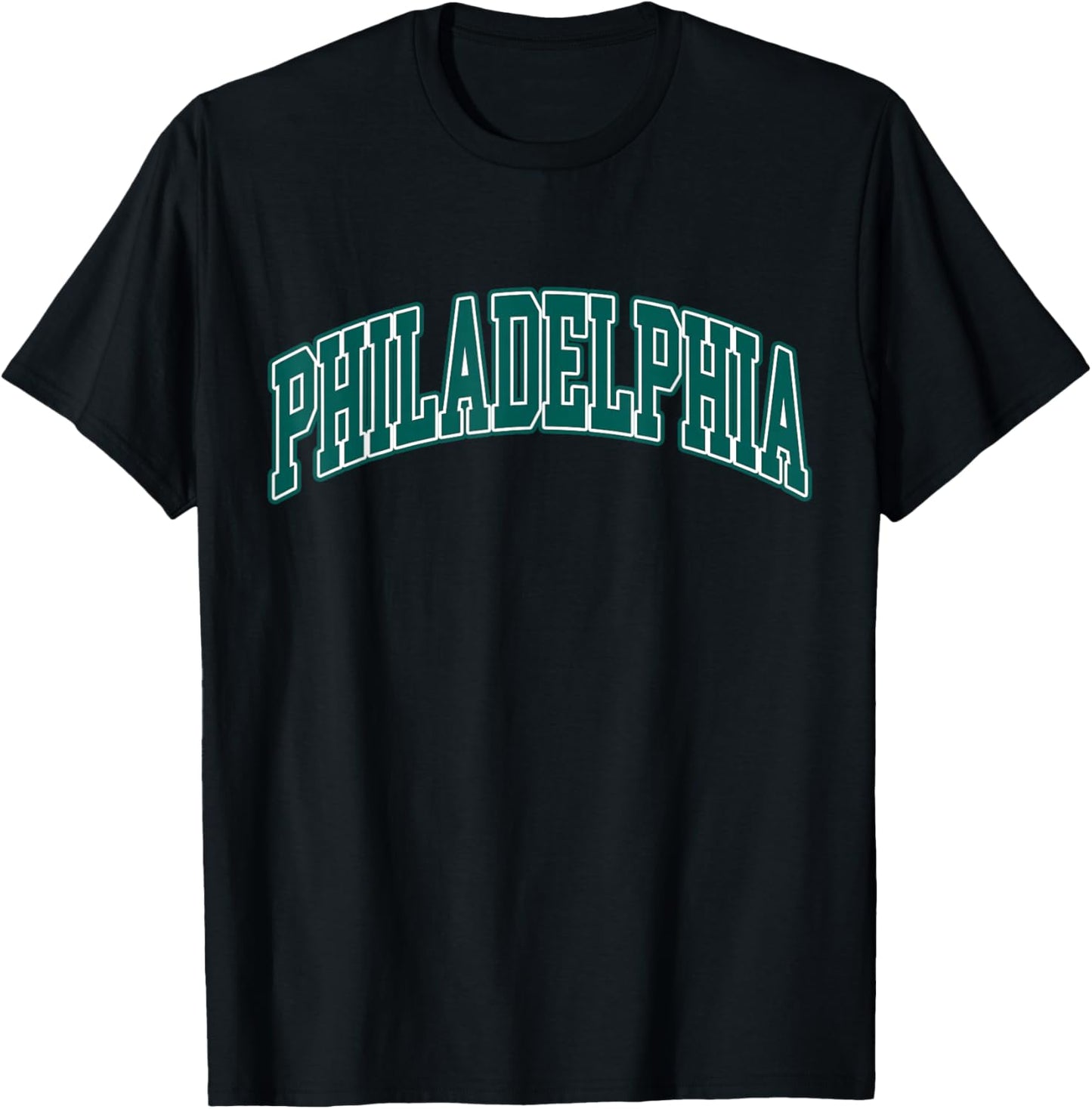 Philadelphia - Throwback Design - Classic T-Shirt - T-Shirt | Black