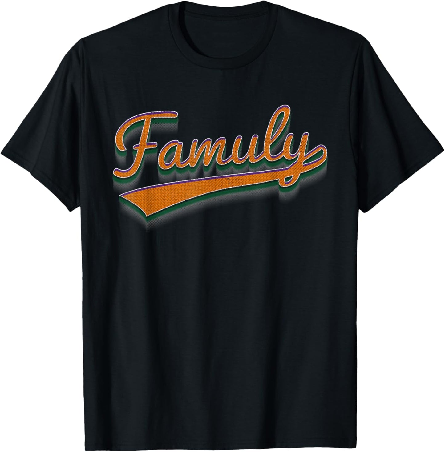 Famuly Sports Style HBCU T-Shirt - T-Shirt | Black