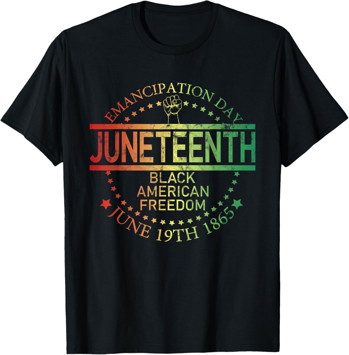 Juneteenth Black African Juneteenth & Black History T-Shirt - T-Shirt | Black
