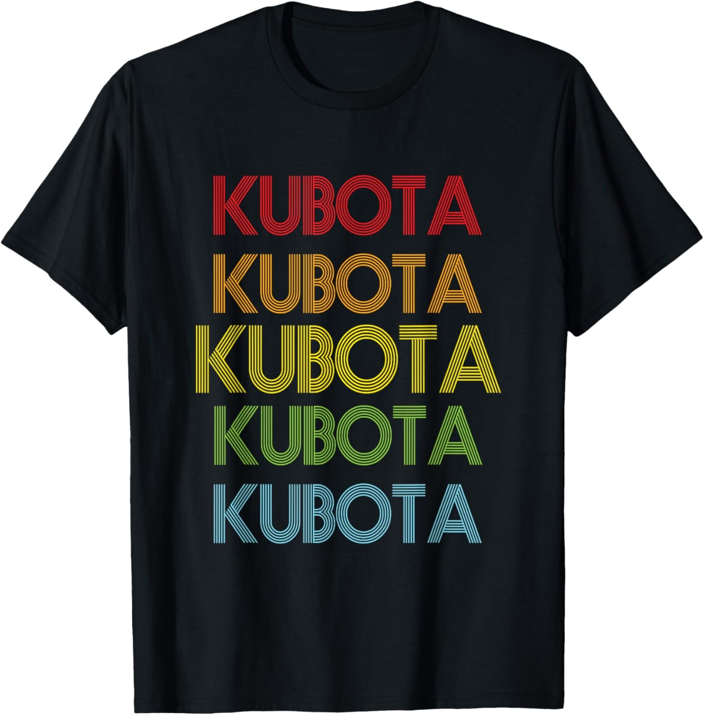 Kubota Name Gifts By Vnz , Black, Small T-Shirt - T-Shirt | Black
