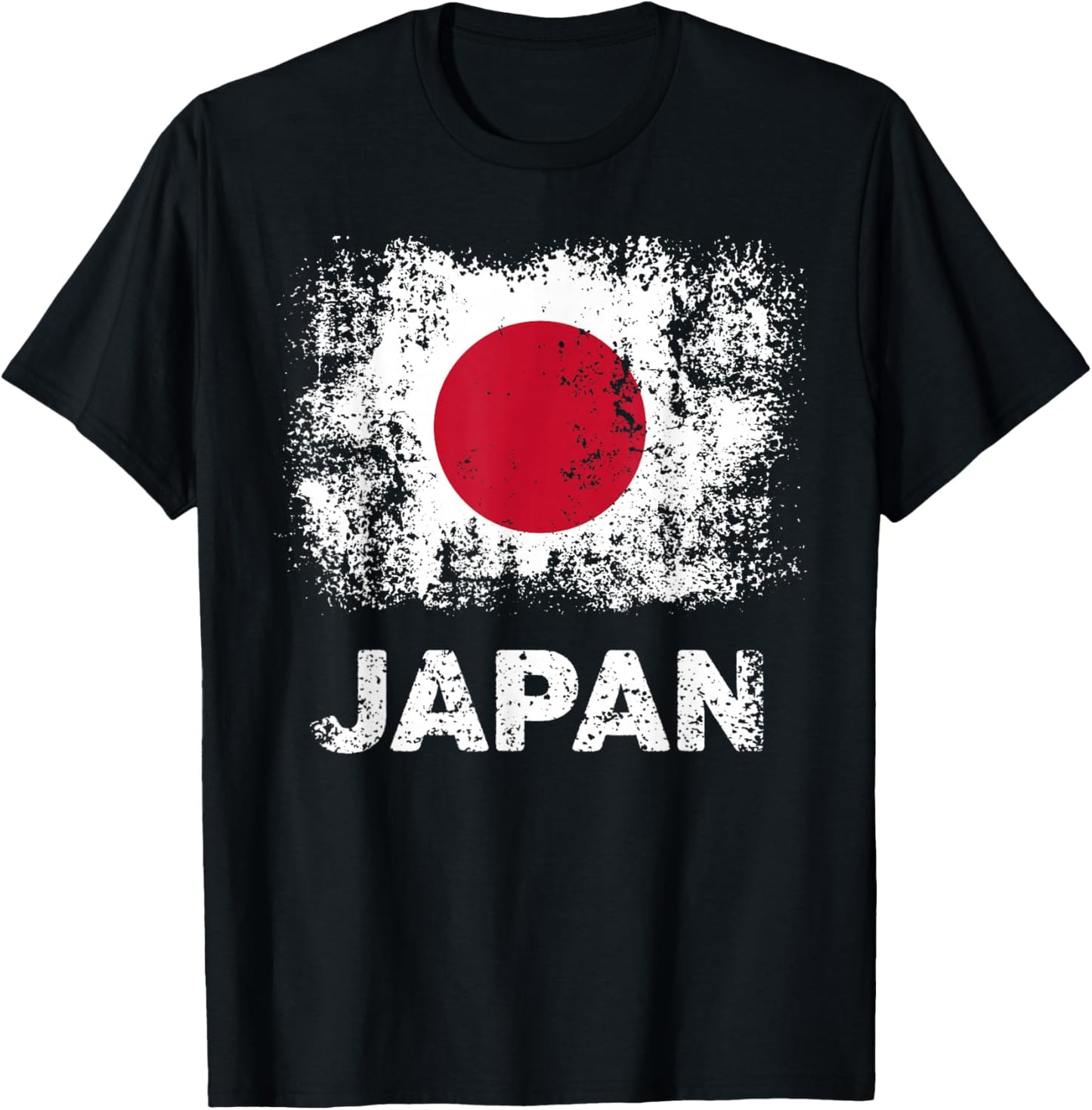 Japanese Flag Shirt Tokyo Patriotic Japan Flag T-Shirt - T-Shirt | Black