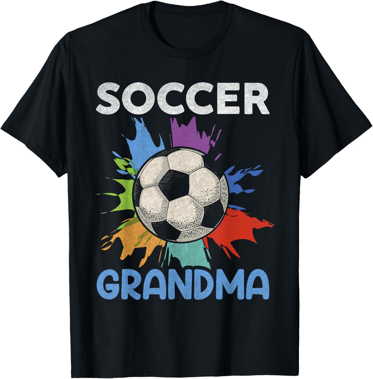 Soccer Grandma T-Shirt - T-Shirt | Black