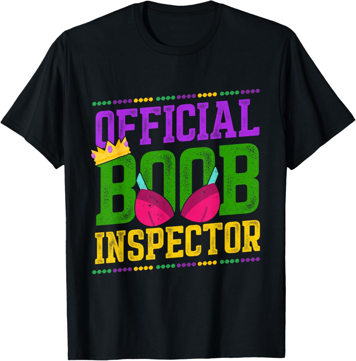 Official Boob Inspector T-Shirt - T-Shirt | Black