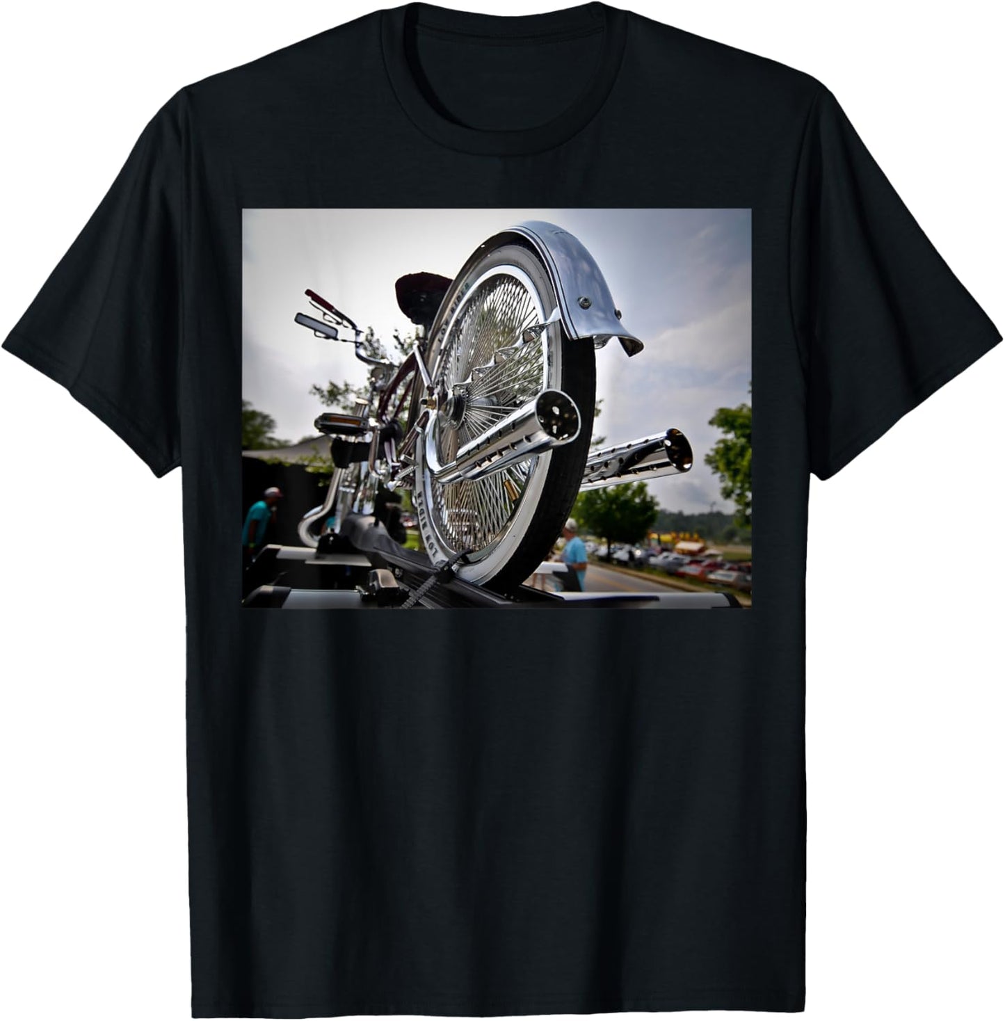 Lowrider Bike T-Shirt - T-Shirt | Black