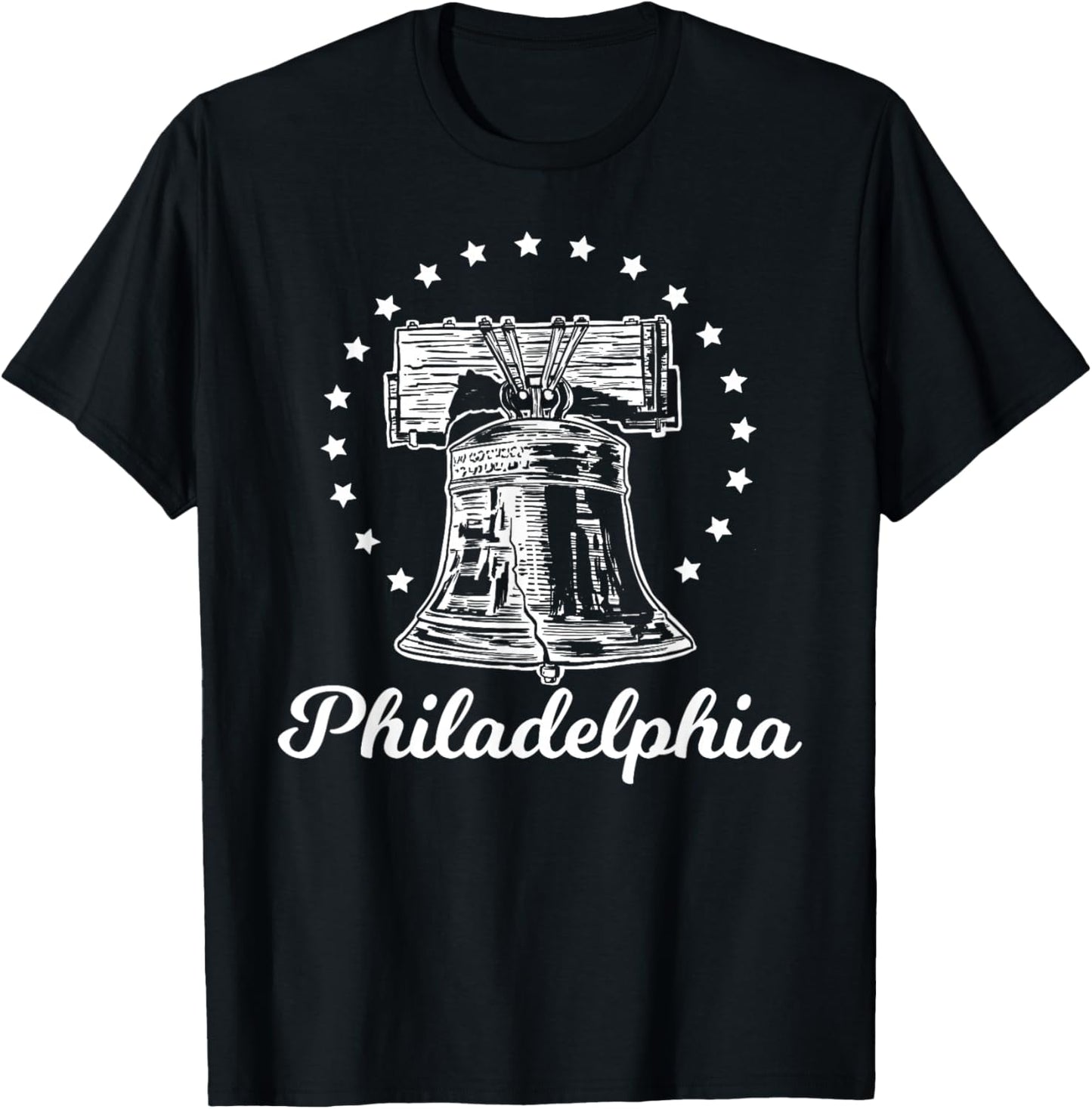 Philadelphia Novelty Liberty Bell Small T-Shirt - T-Shirt | Black