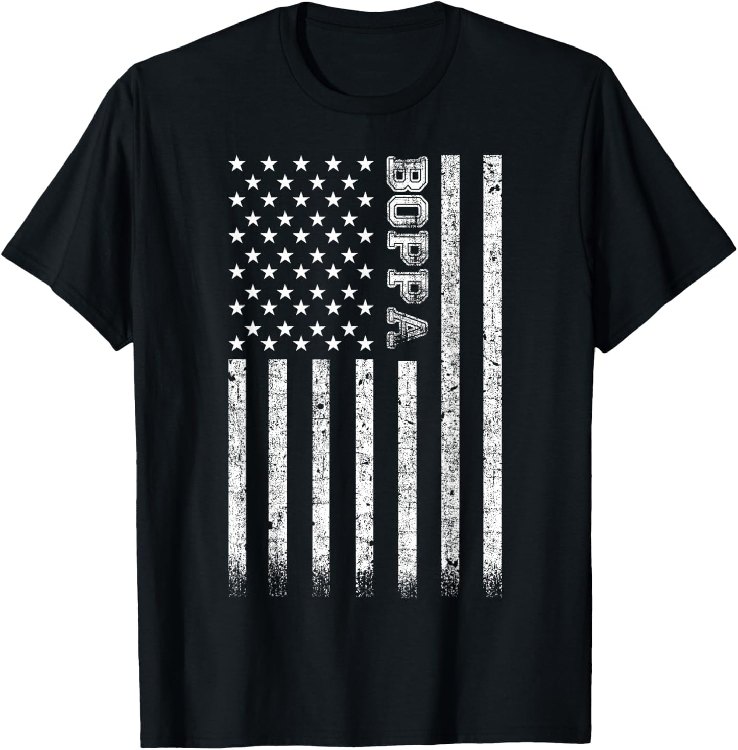 Boppa American Flag T-Shirt - T-Shirt | Black