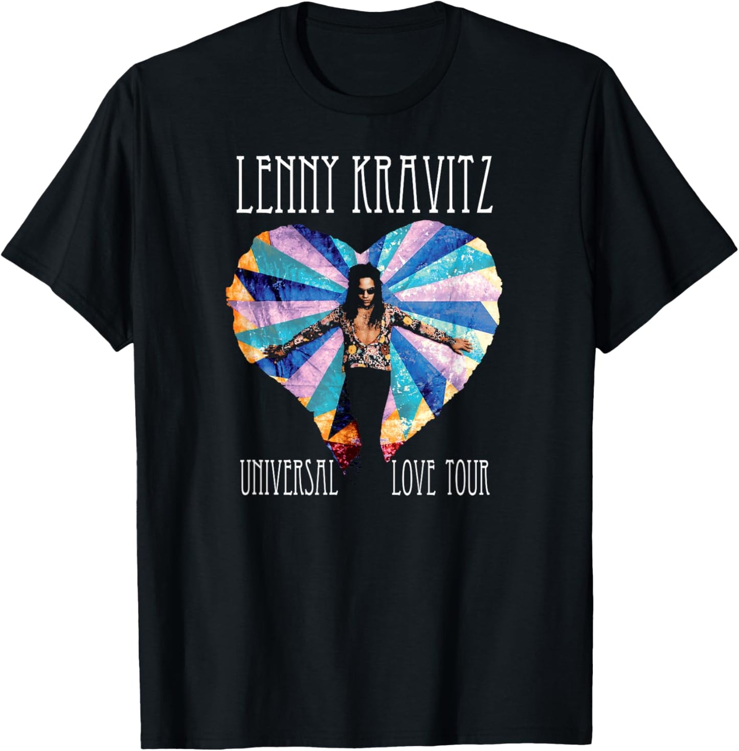 Lenny Kravitz – Universal Love Tour T-Shirt - T-Shirt | Black