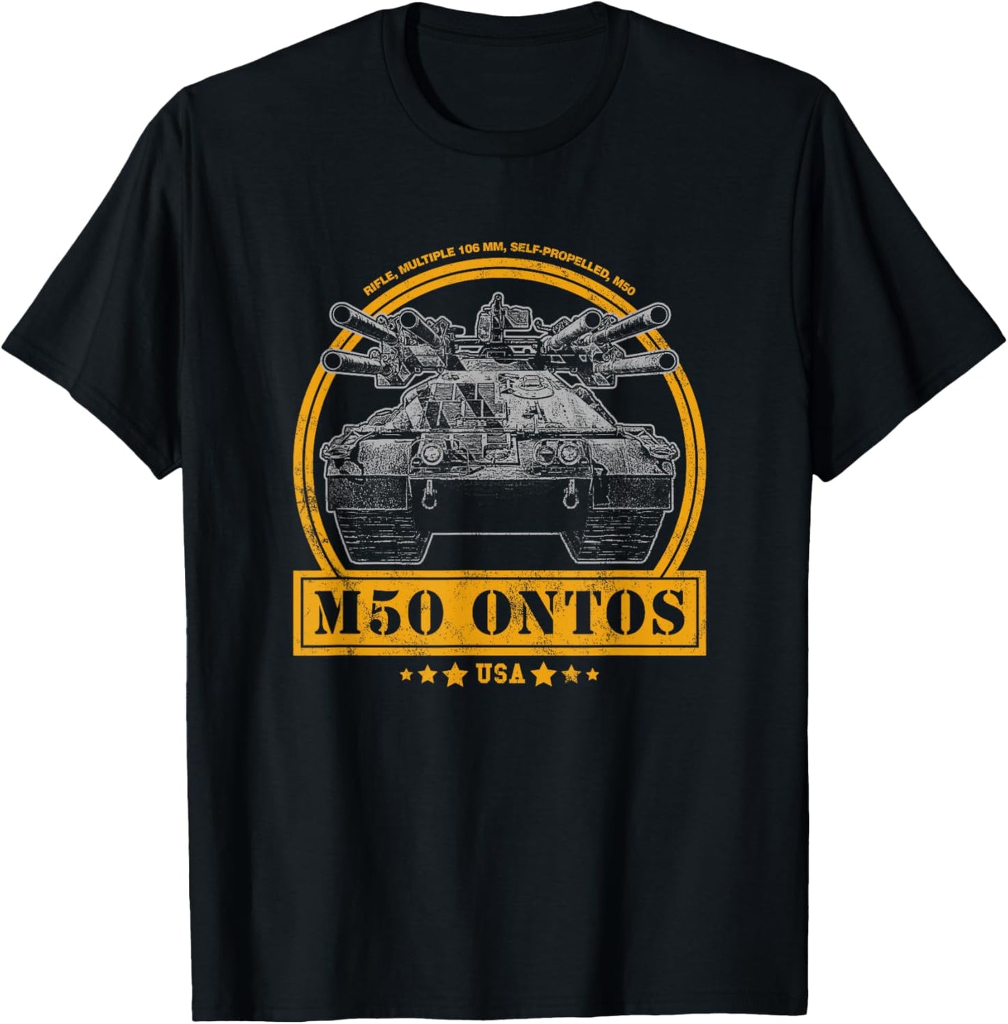 M50 Ontos T-Shirt - T-Shirt | Black