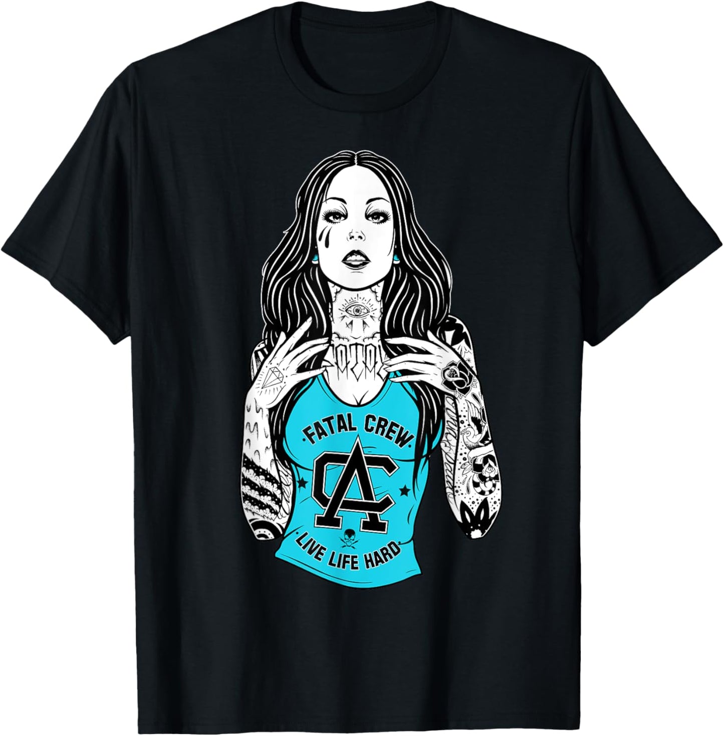 Up Front T-Shirt - T-Shirt | Black