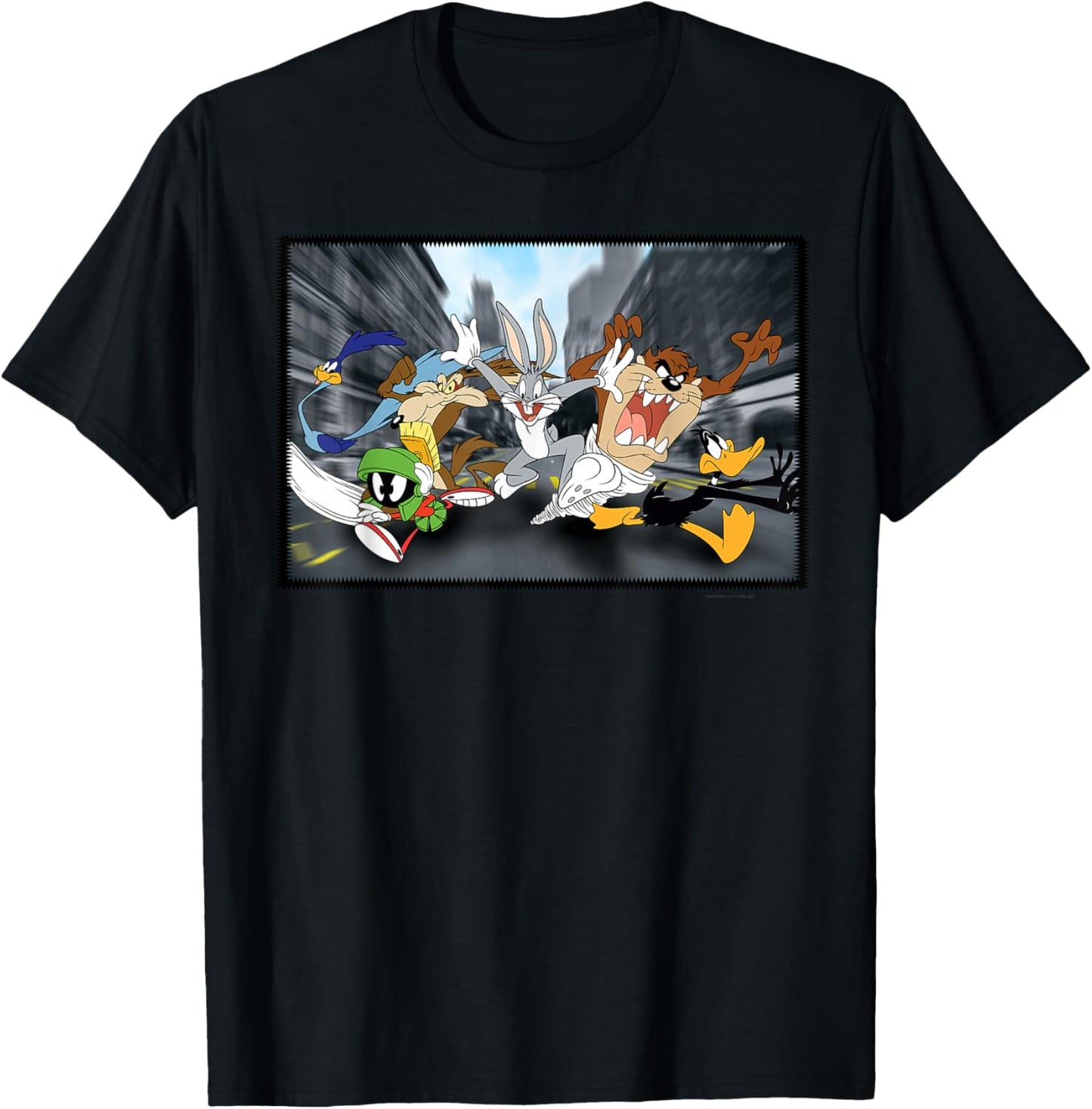 Looney Tunes City T-Shirt - T-Shirt | Black