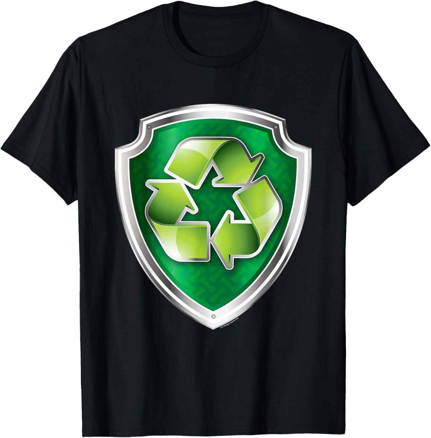 PAW Patrol Rocky Badge T-Shirt - T-Shirt | Black
