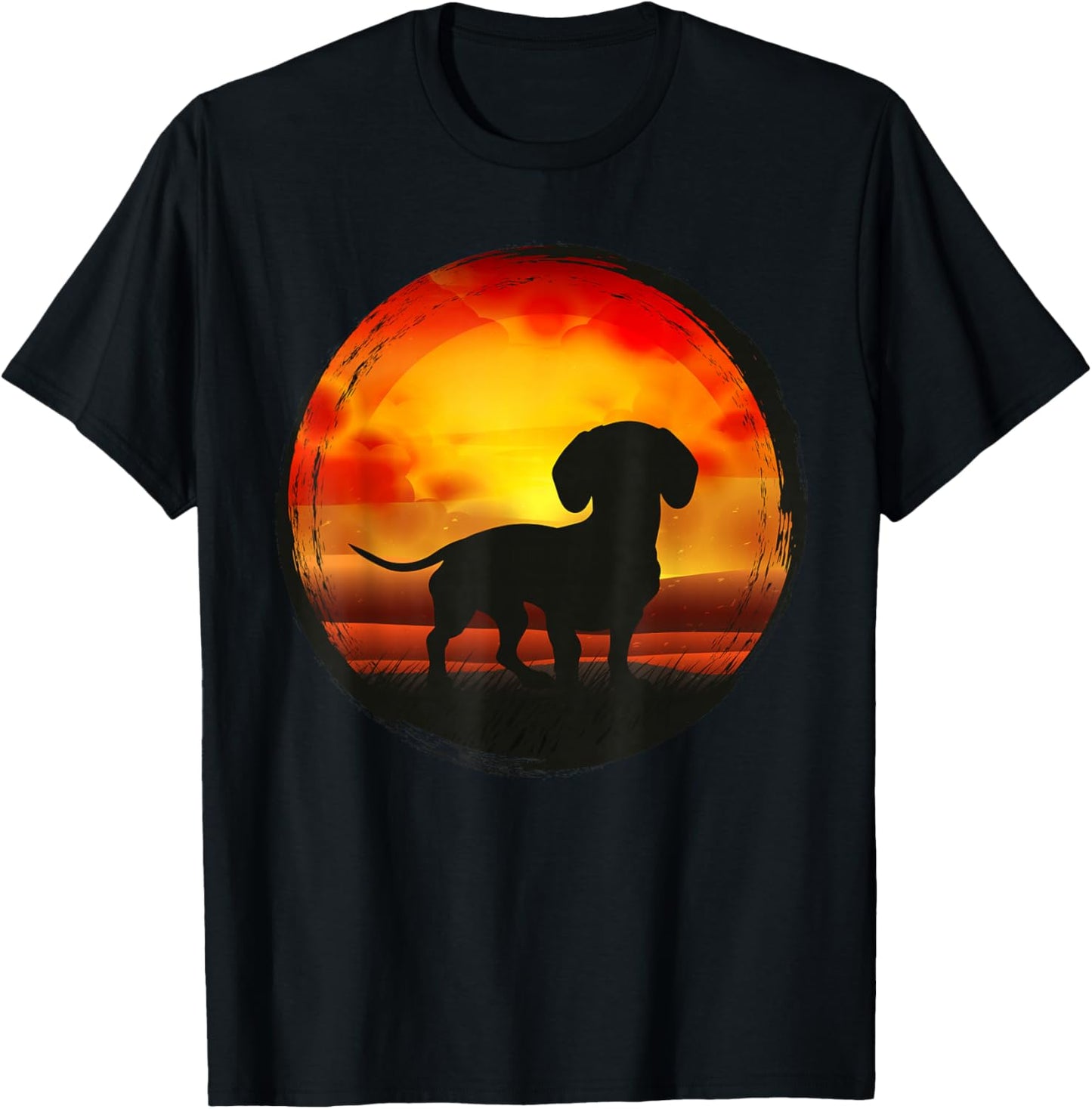 Dachshund Doxie Wiener Sausage Dog T-Shirt - T-Shirt | Black