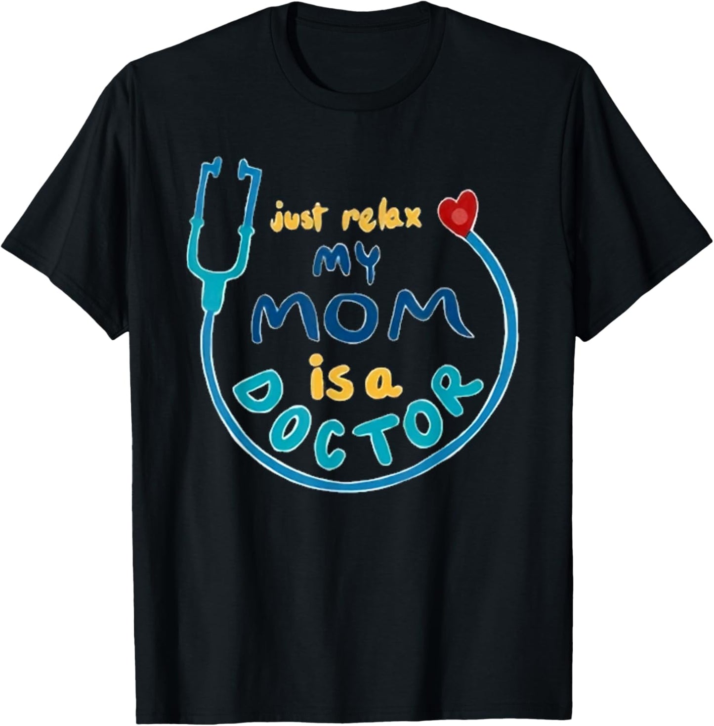 My Mommy is a Real Life Superhero Doctor T-Shirt - T-Shirt | Black