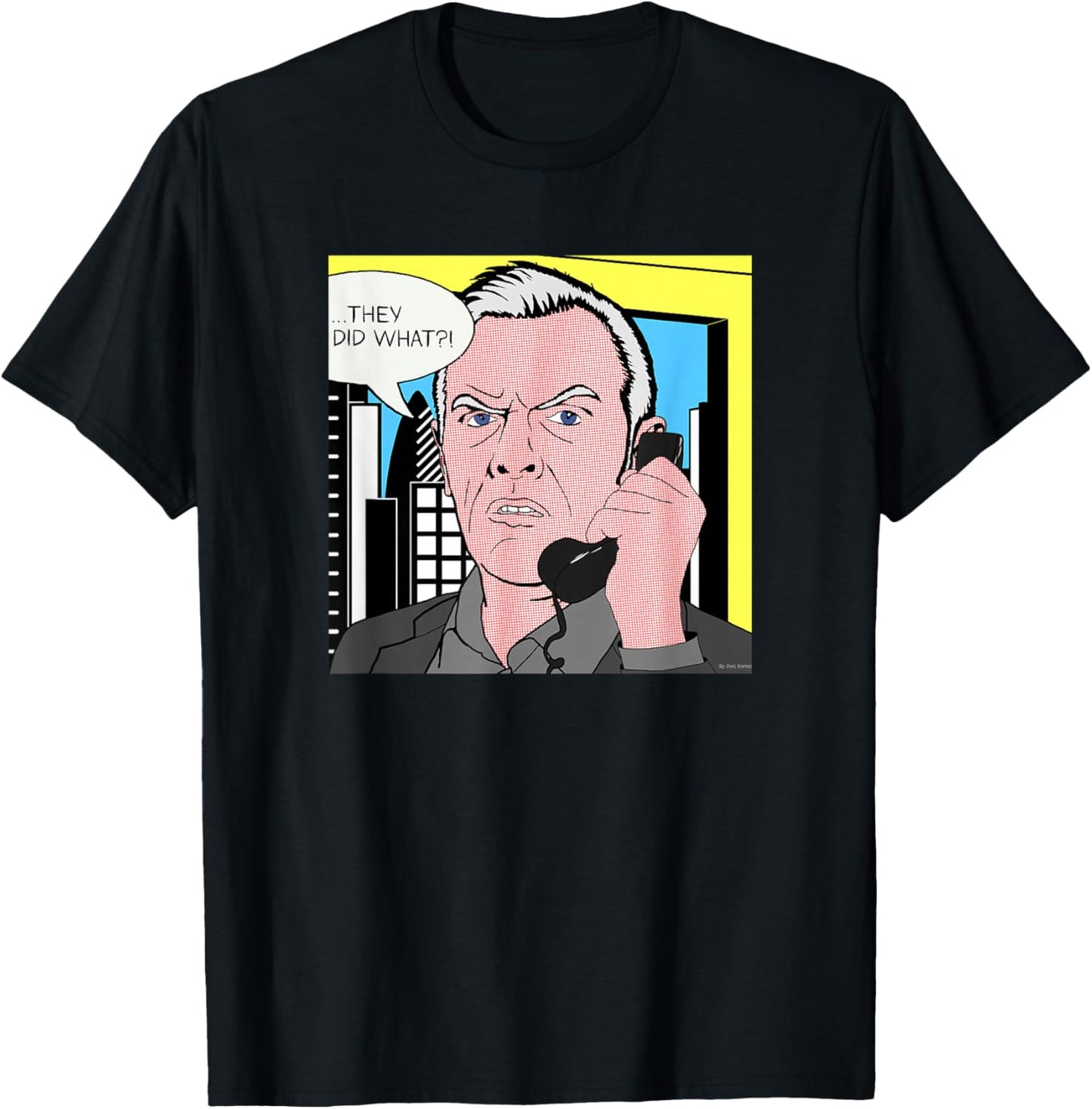 Taskmaster Lichtenstein Greg Davies , Women's, -Adults, Black, Small, Short Sleeve, Cotton Blend T-Shirt - T-Shirt | Black