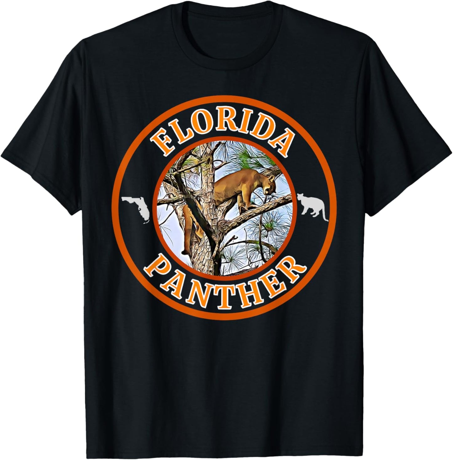Florida Panther T-Shirt - T-Shirt | Black