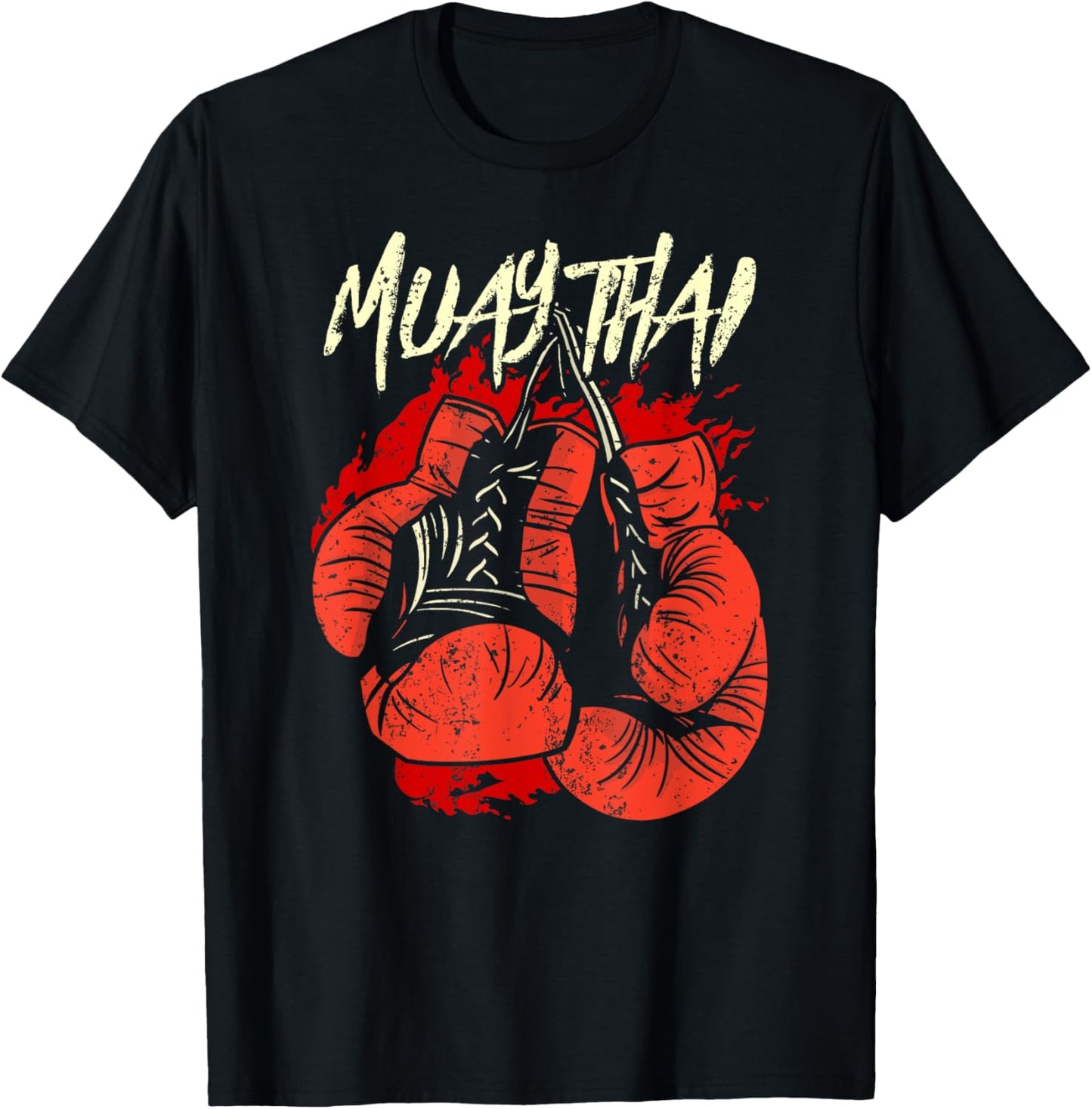 Muay Thai Hobby Boxing Martial Arts Fighter T-Shirt - T-Shirt | Black