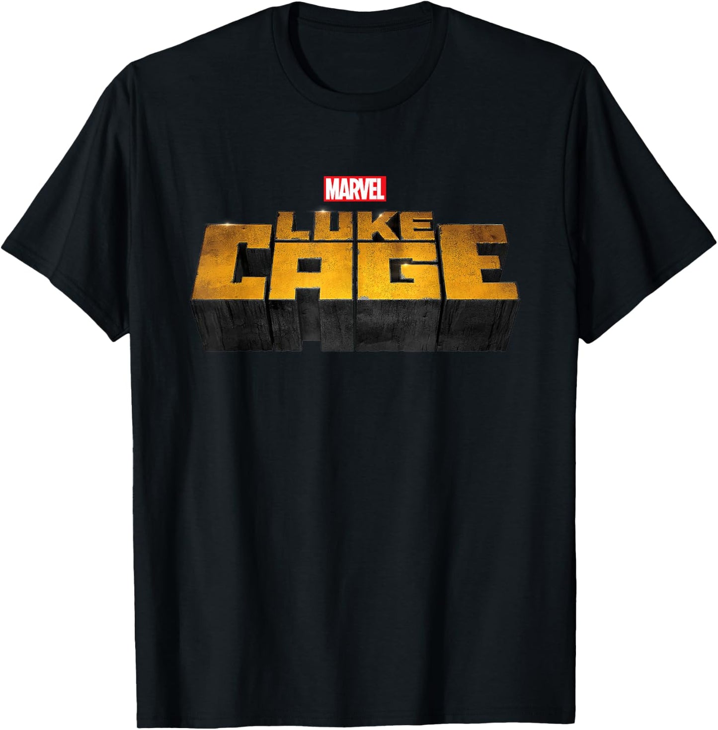 Marvel Luke Cage Series Logo T-Shirt - T-Shirt | Black