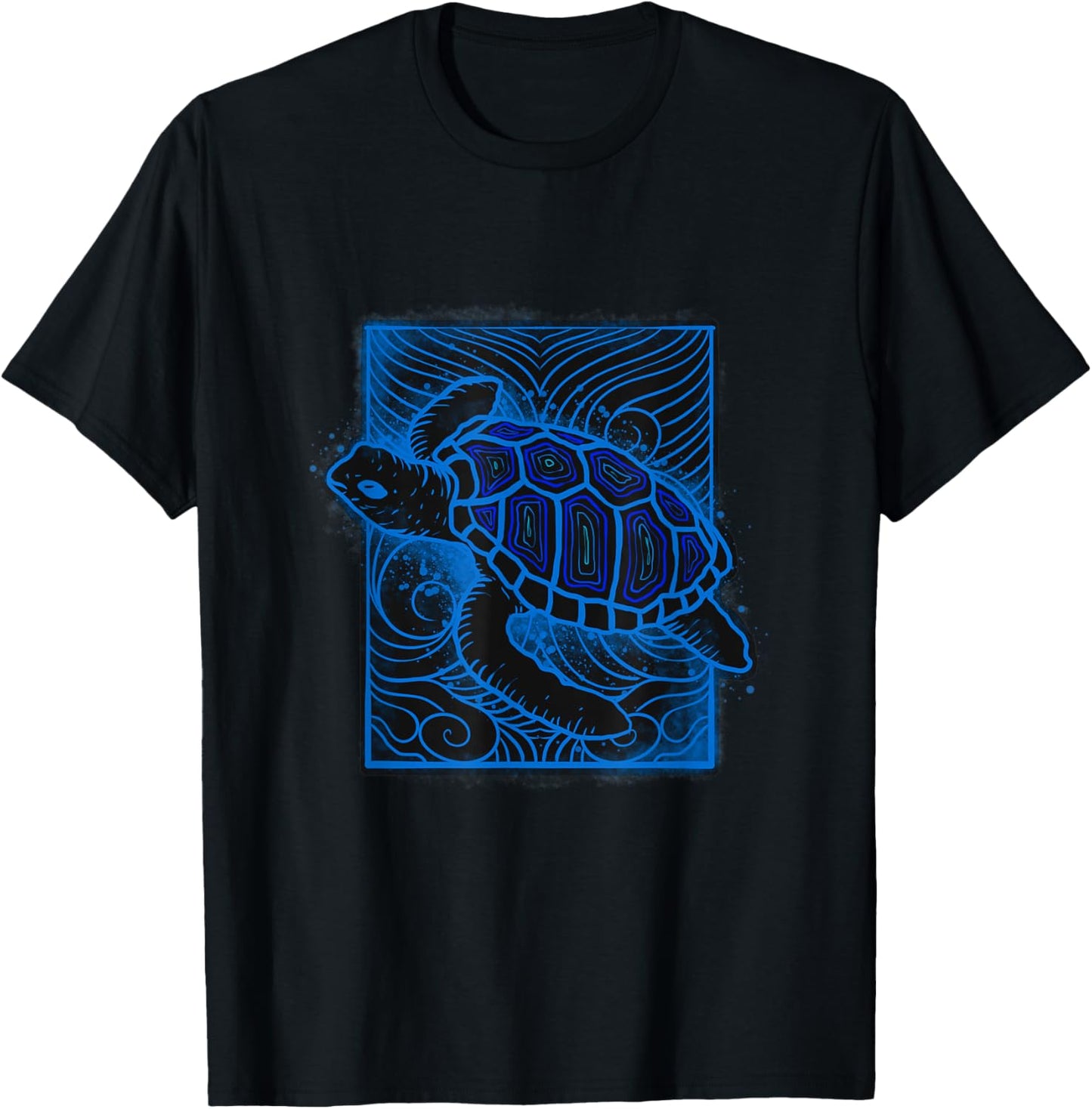 Sea Turtle Conservation Animal Rights Gift T-Shirt - T-Shirt | Black