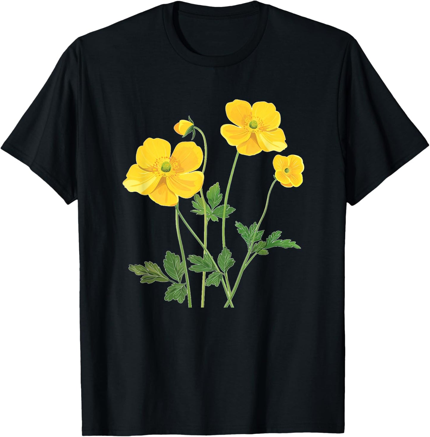 Pretty Buttercup Costume for Flowers Lovers T-Shirt - T-Shirt | Black