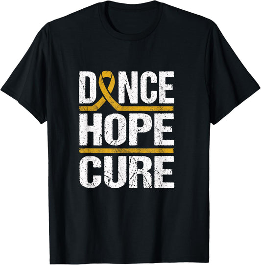 Dance Hope Cure T-Shirt - T-Shirt | Black